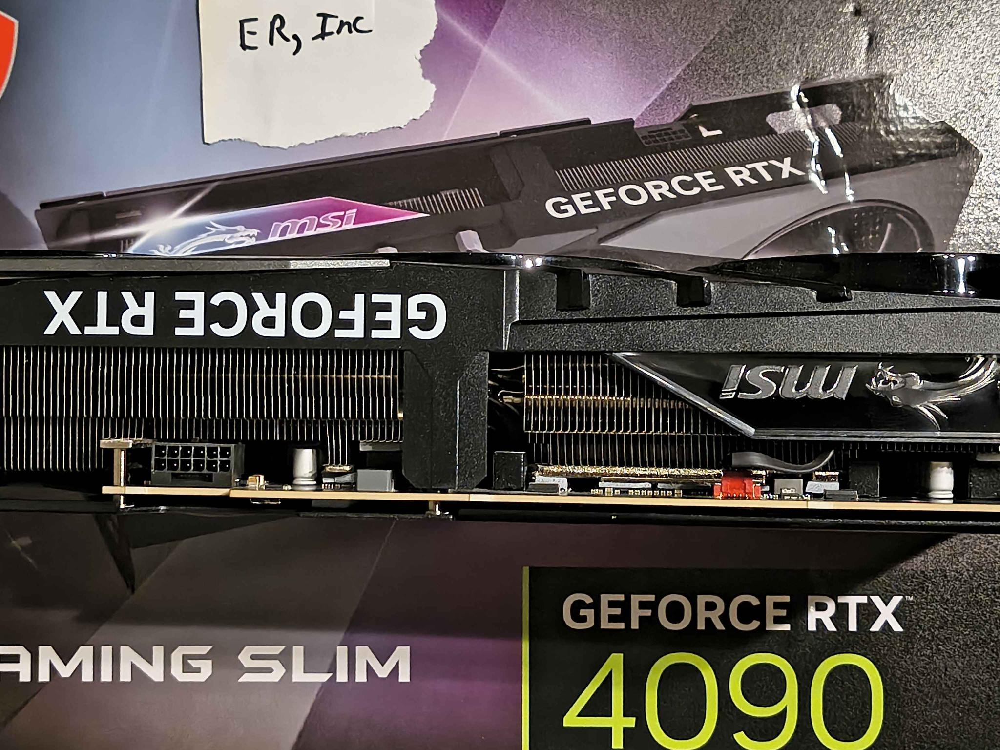 MSI GeForce RTX 4090 GAMING X SLIM 24G