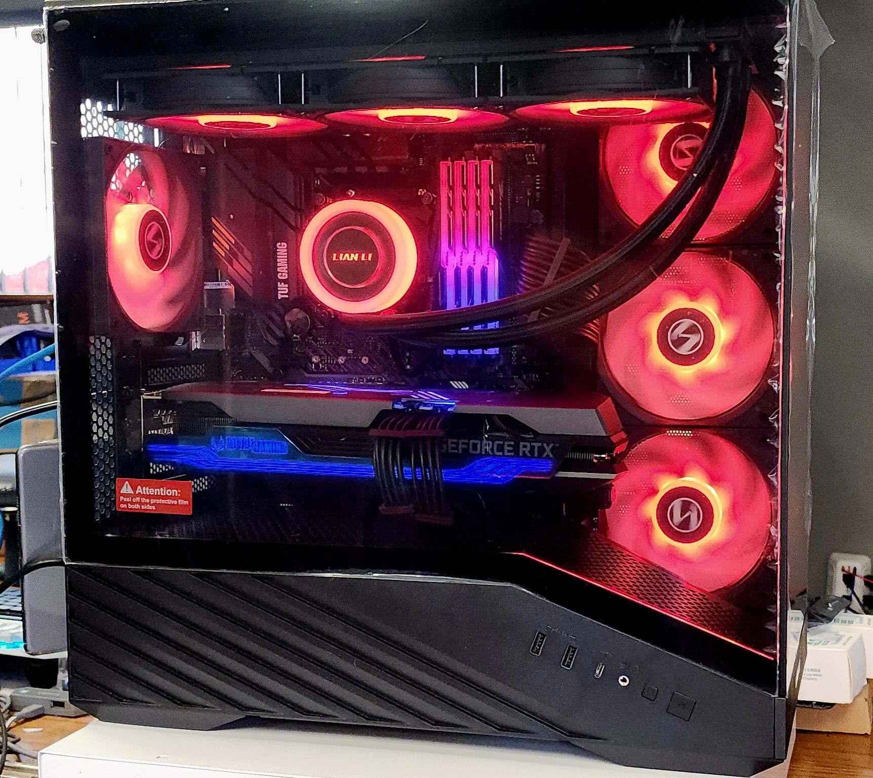 🔴 🦁 ⚔️ Gaming PC | RTX 3080 10GB | Ryzen 9 5900XT | 32GB Ram | Win 11 Pro | Beast Mode ⚔️ 🦁 🔴