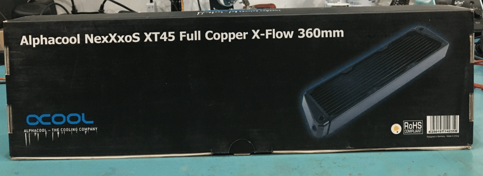 Alphacool NexXxoS XT45 360mm Full Copper X-Flow PC Water Cooling Radiator