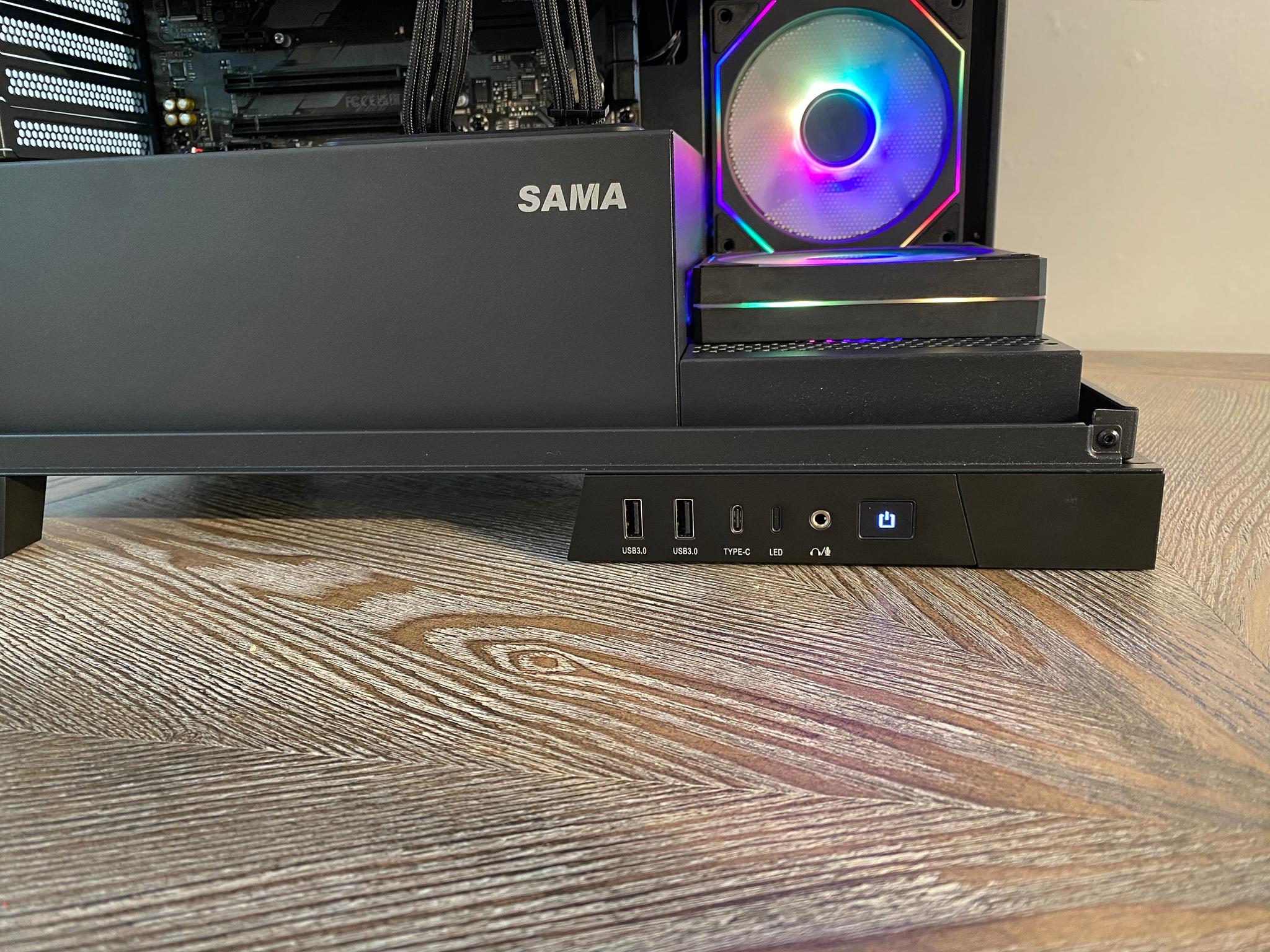 Hematite V 13600K 6800 XT 2TB NVME 32GB DDR5 Liquid Cooled Gaming,Streaming, Editing PC