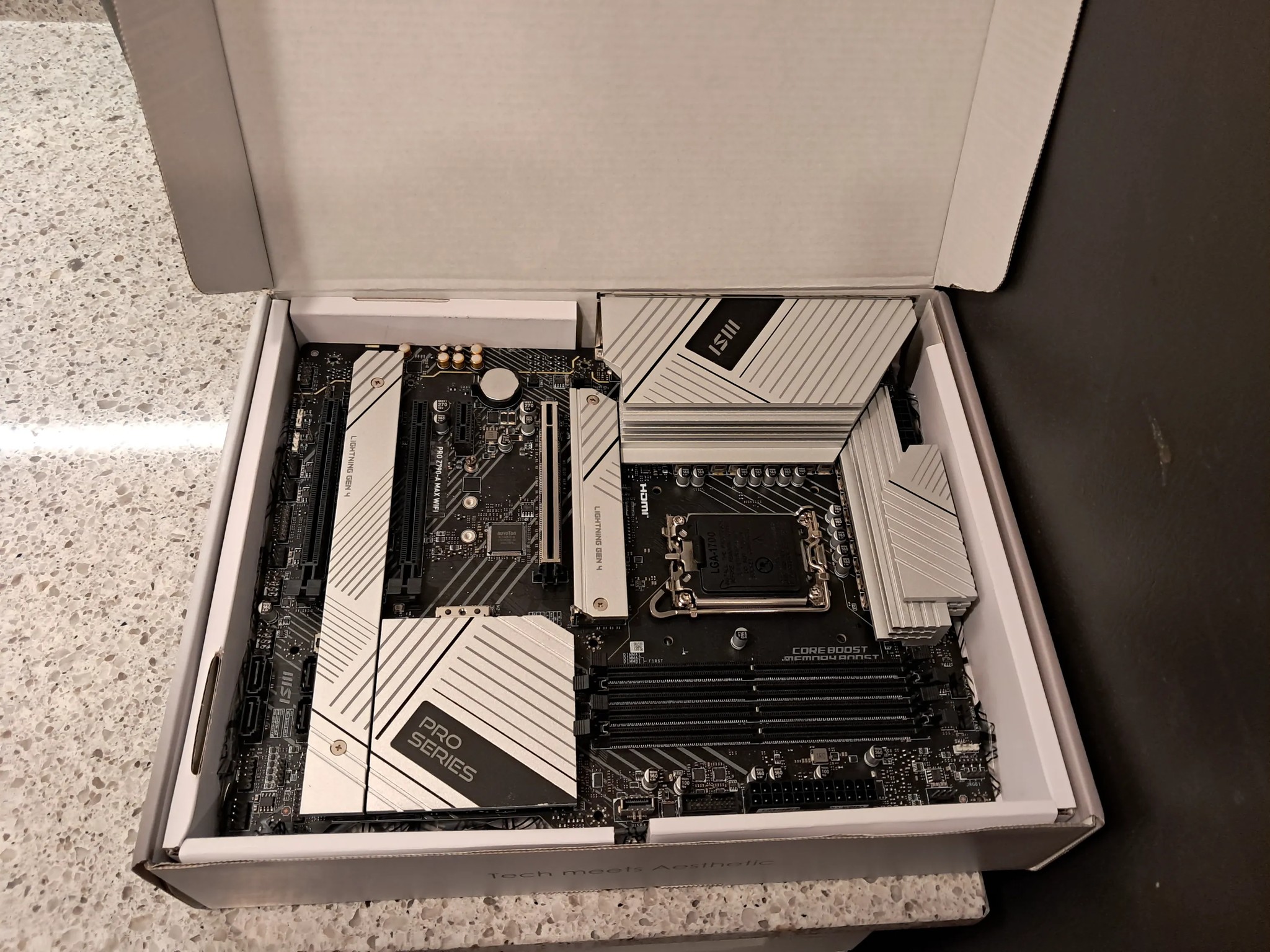 MSI PRO Z790-A MAX WiFi ProSeries Motherboard (Supports 12th/13th/14th Gen Intel Processors)