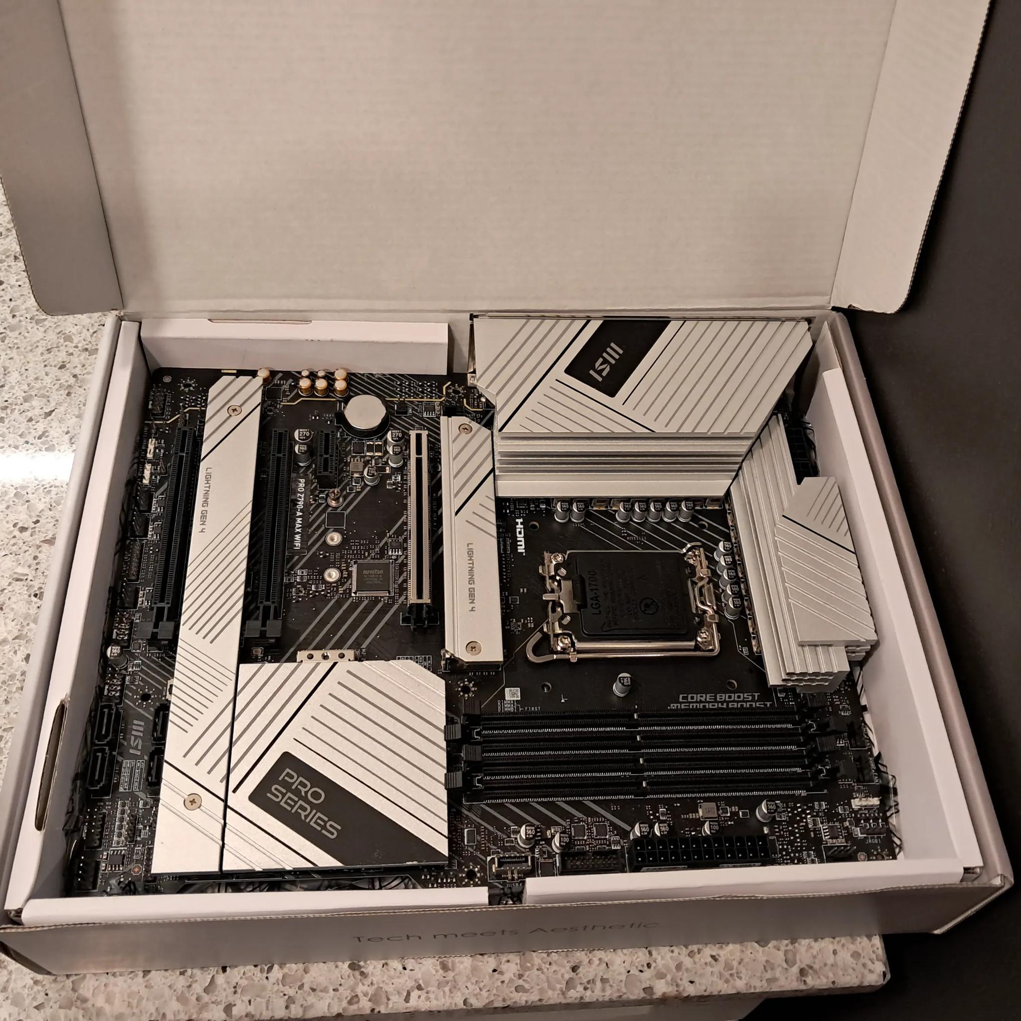 MSI PRO Z790-A MAX WiFi ProSeries Motherboard (Supports 12th/13th/14th Gen Intel Processors)