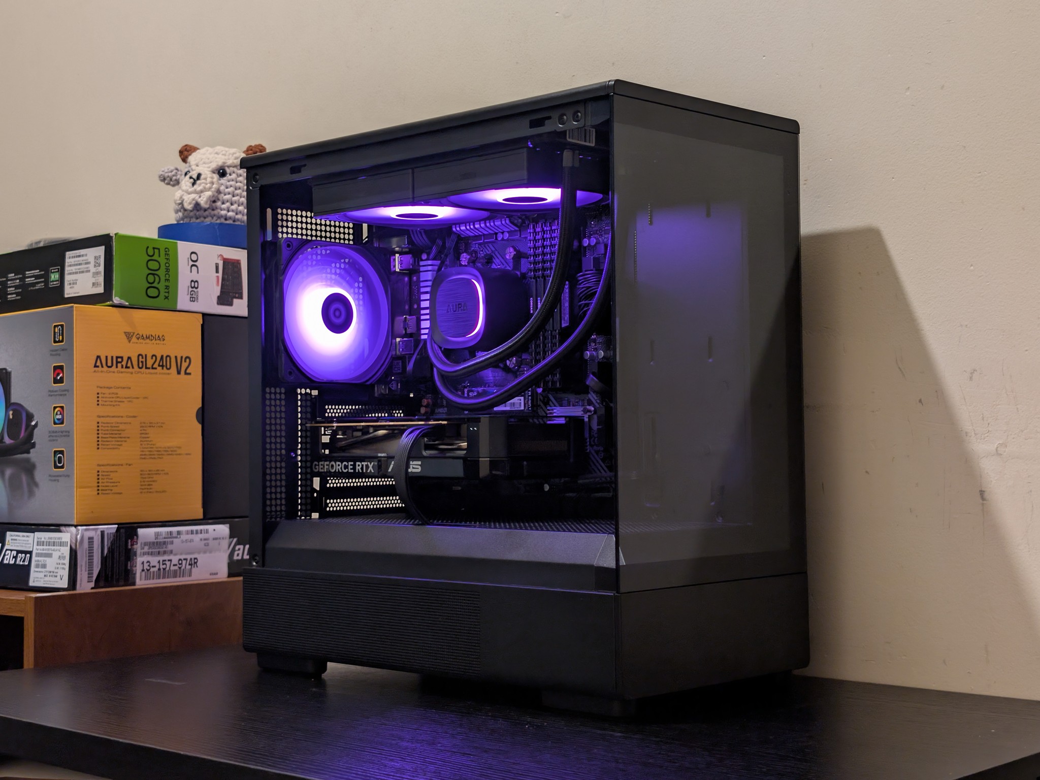 🔥⬛ 1440p Gaming Beast | RTX 5060 | Ryzen 5 5600 | 1TB SSD | 32GB RAM | WiFi 6 & Bluetooth ⬛🔥