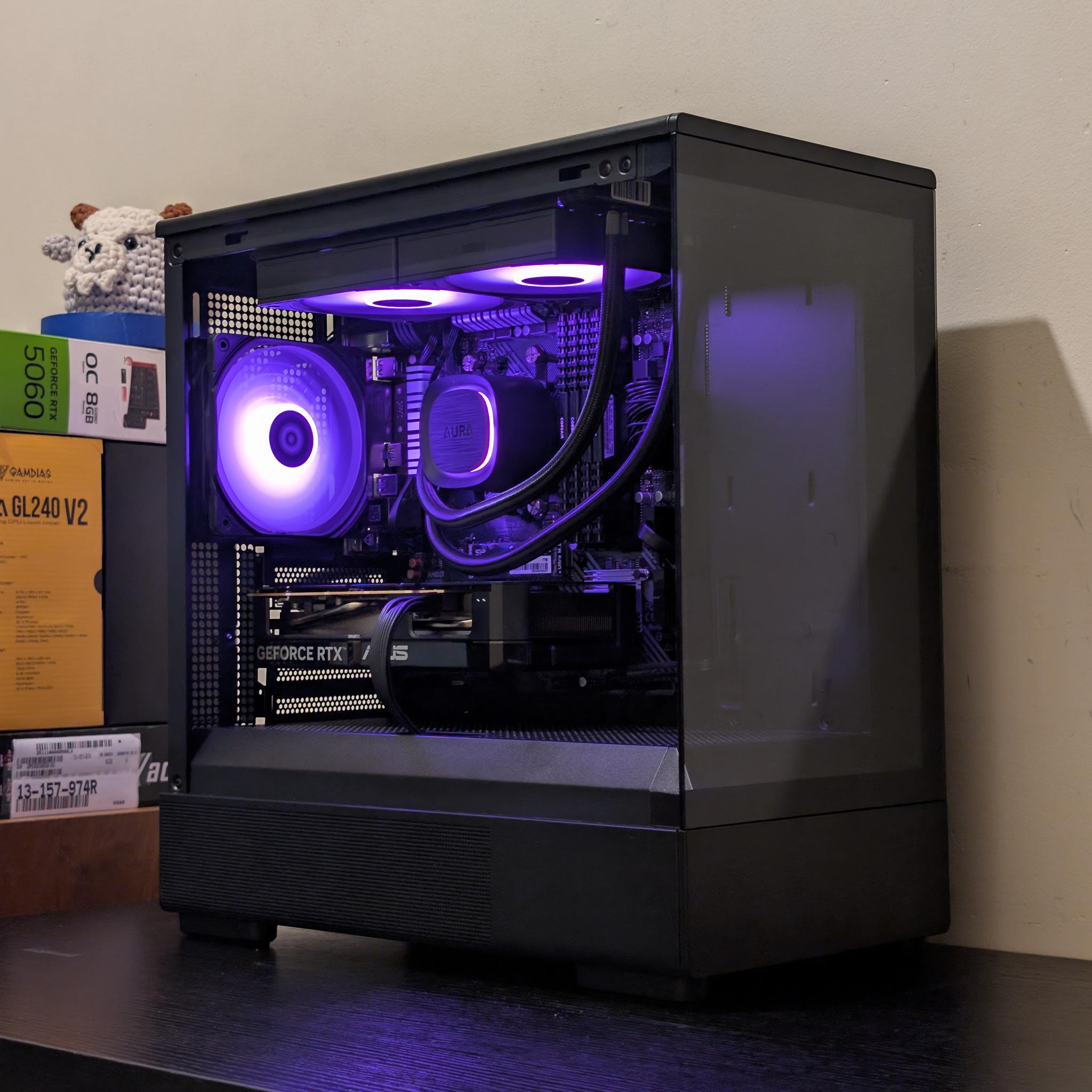 🔥⬛ 1440p Gaming Beast | RTX 5060 | Ryzen 5 5600 | 1TB SSD | 32GB RAM | WiFi 6 & Bluetooth ⬛🔥