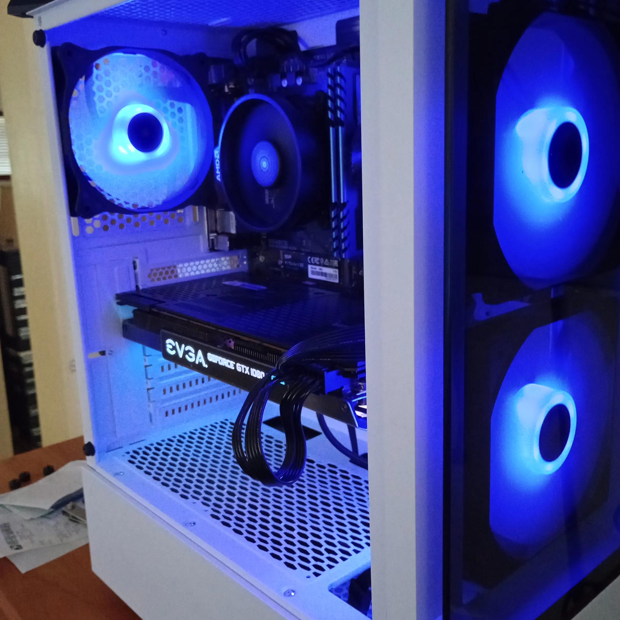 New Custom Built 1080P Gaming Rig w/ Ryzen 5 3600 & EVGA GTX 1080 8GB VRAM
