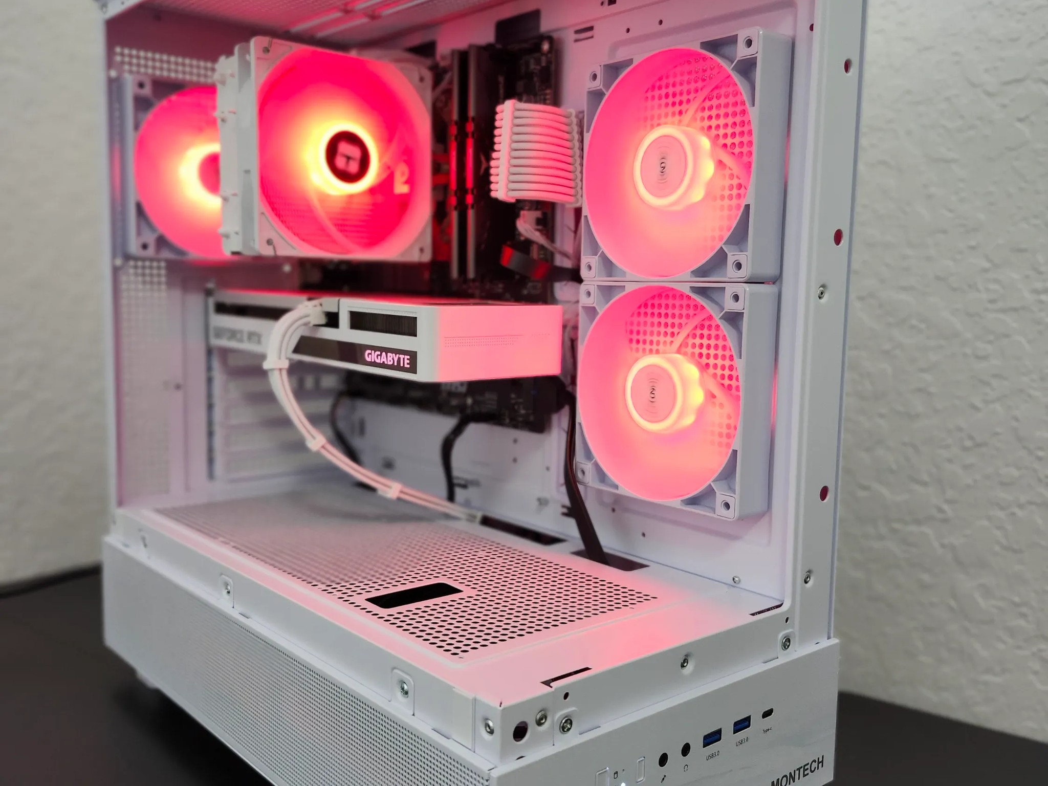 ❄️ Arctic White Gaming PC ❄️ Ryzen 5 5600G + RTX 3060 Vision 12GB | 16GB DDR4 | 1TB NVMe