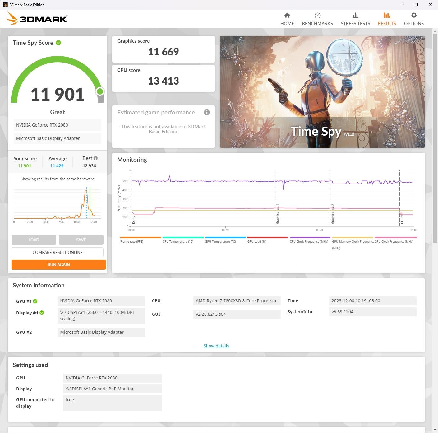 Gigabyte RTX 2080 OC Gaming 8GB