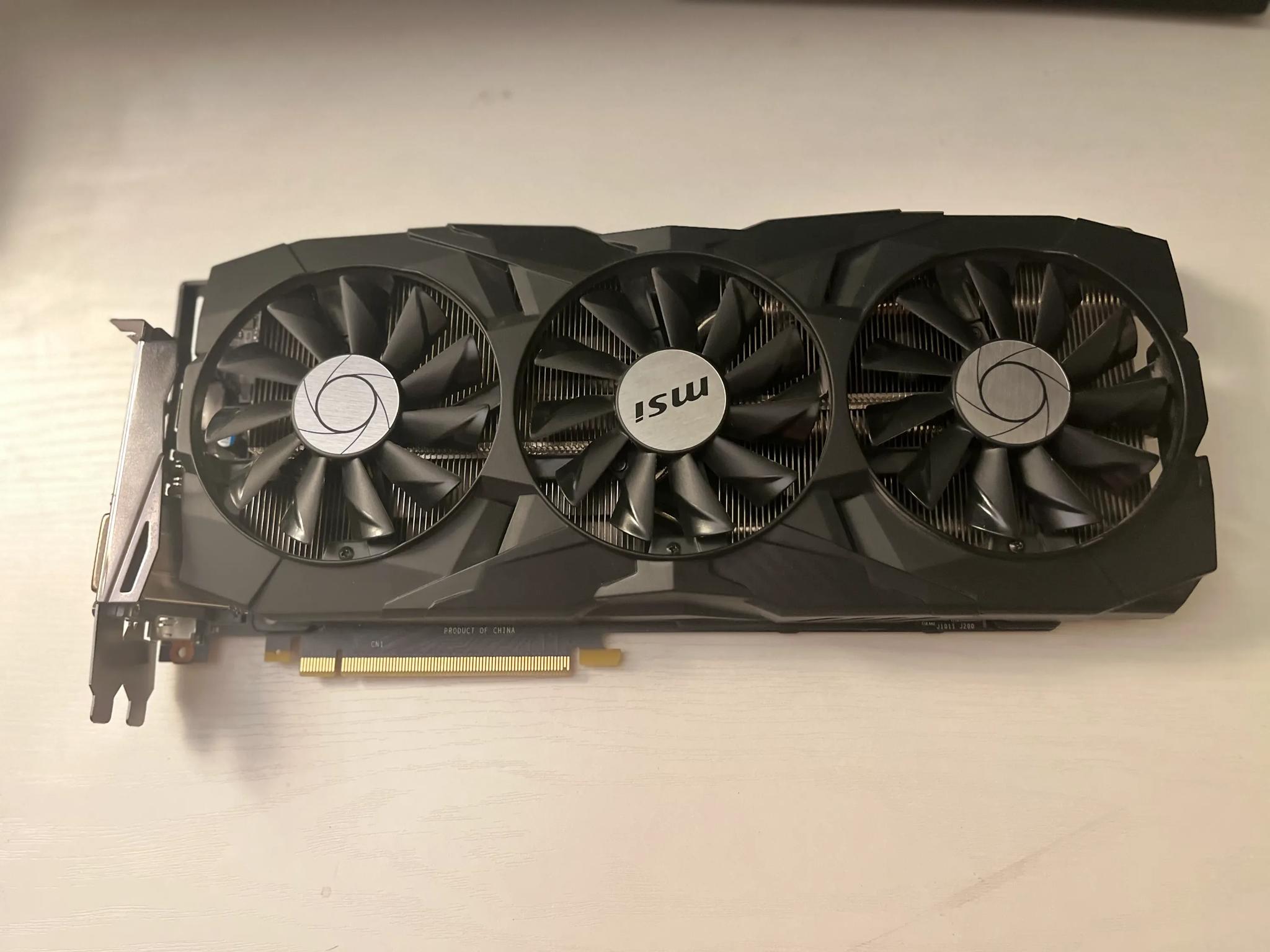 MSI GeForce GTX 1070 Ti DUKE 8GB GDDR5 Graphics Card