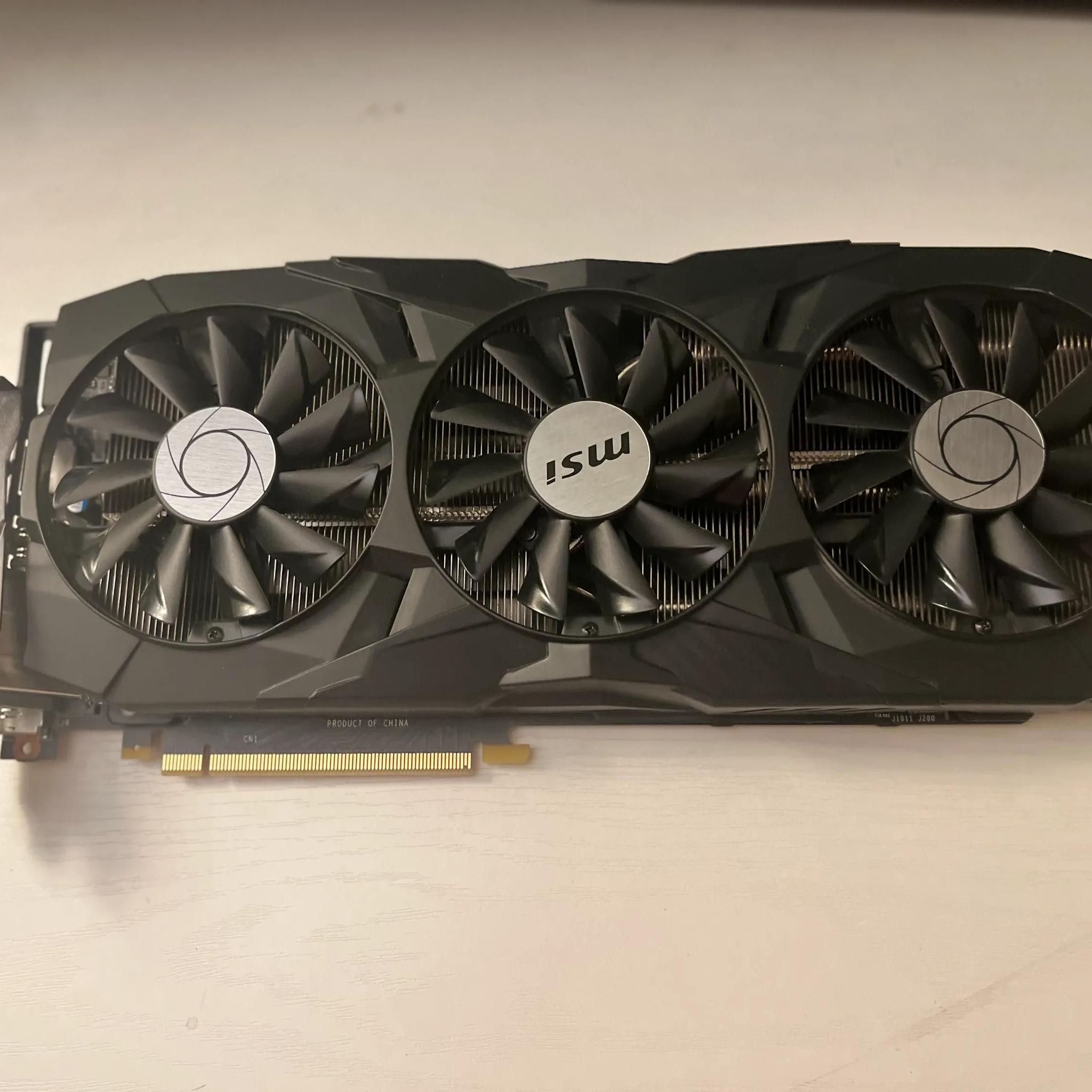 MSI GeForce GTX 1070 Ti DUKE 8GB GDDR5 Graphics Card