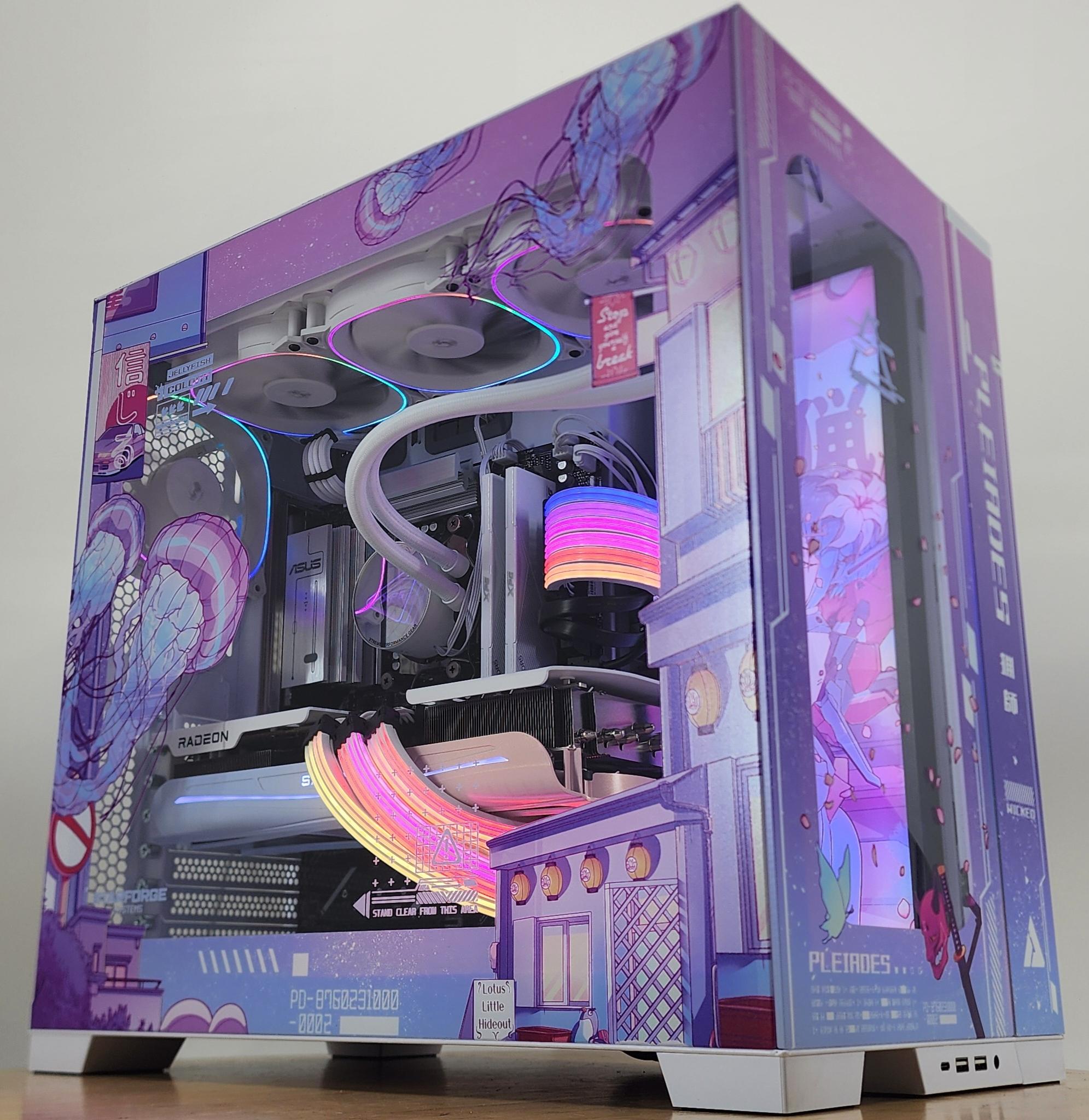 Gaming PC Ryzen 7 7800X3D 32GB RAM 2TB SSD RX 9070 XT 16GB Windows 11 Computer