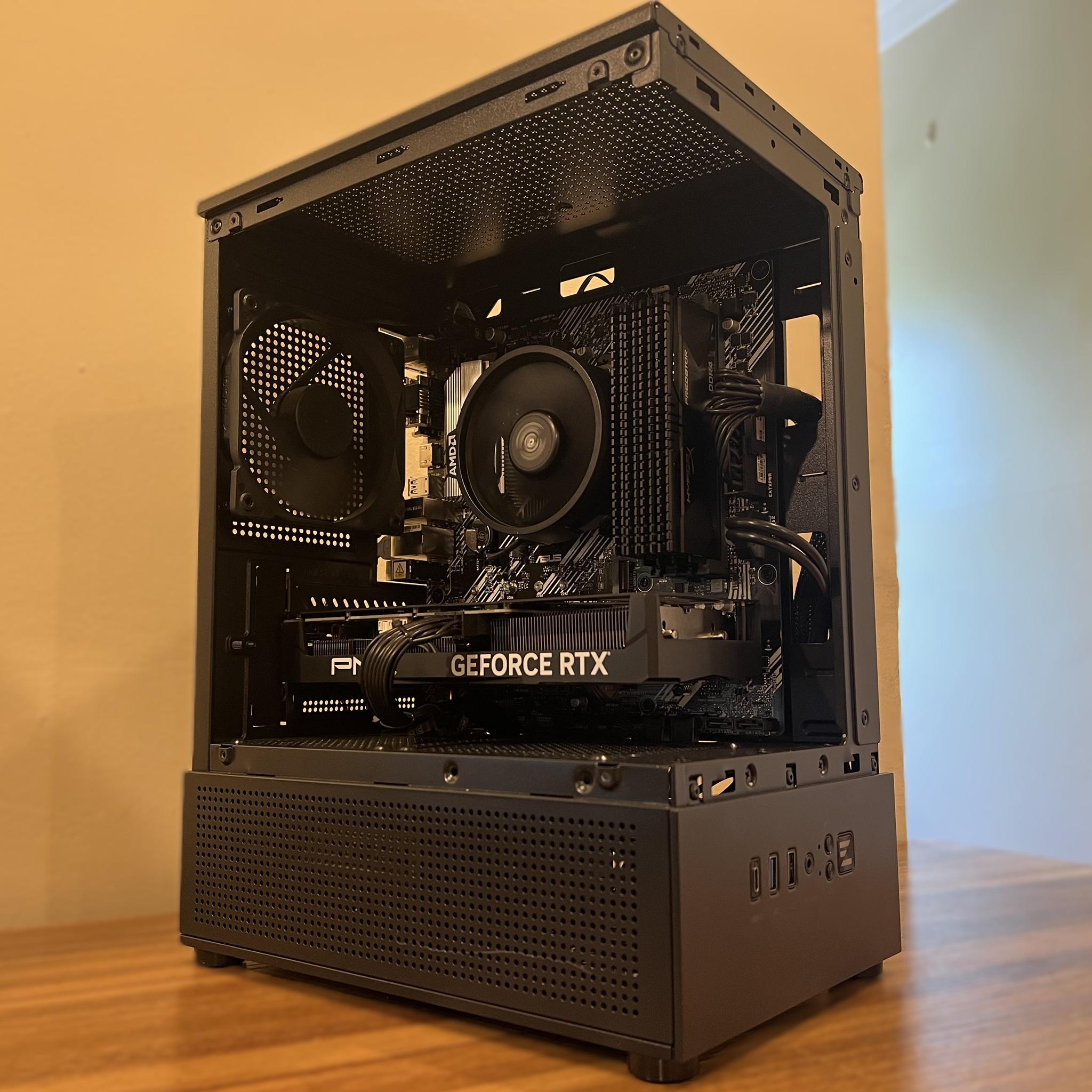 ⚫4060Ti 16GB⚫| Ryzen 5 3600 | 16GB (4x4GB) DDR4-3000MHz | 500GB Storage | Win 11 | 1440p Gaming PC