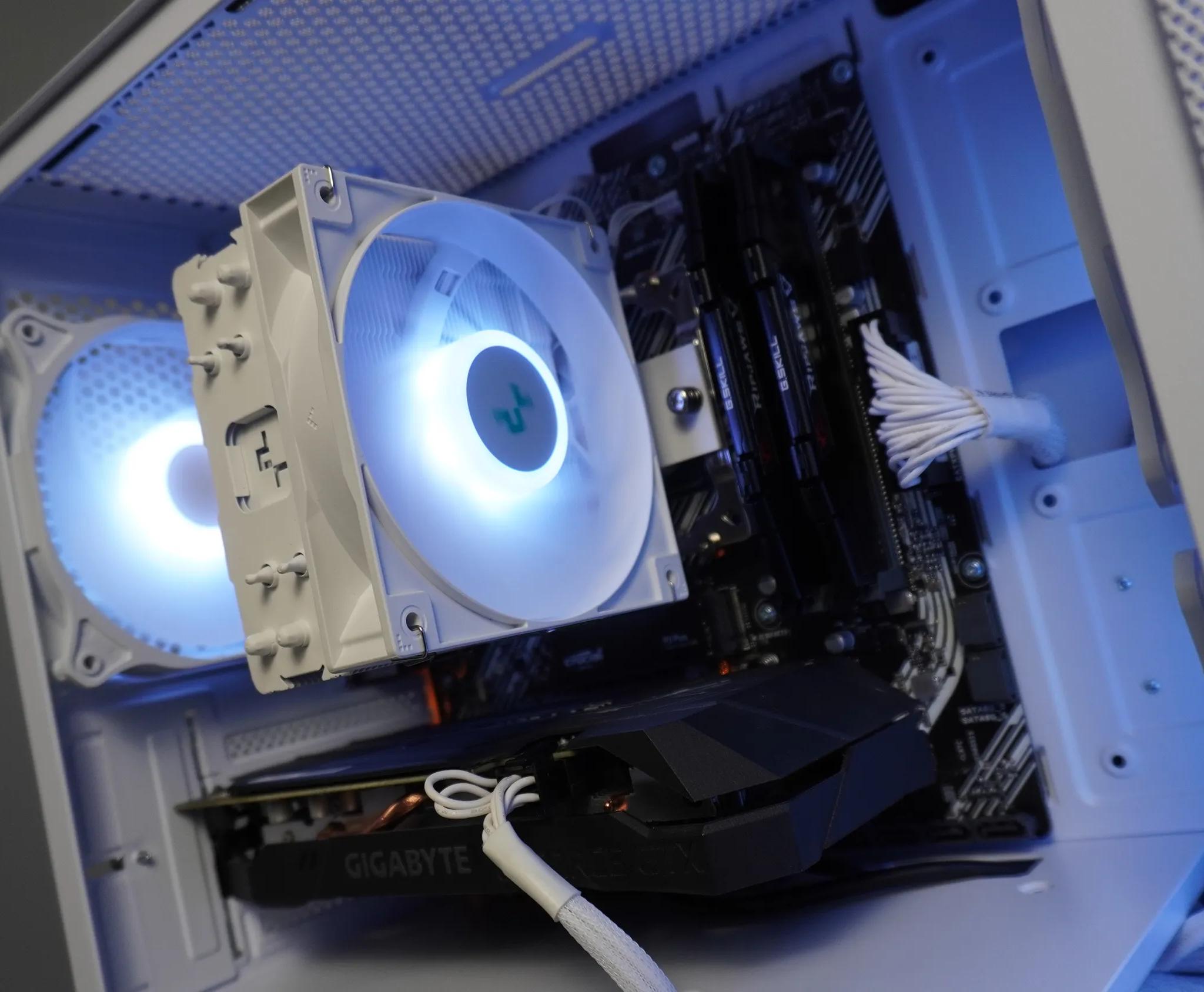 🤍CLEAN WHITE🤍 1080p Value PC 💚GTX 1660 6GB 🧡Ryzen 5 2600 6 Cores | 16GB RAM | 1TB NVME