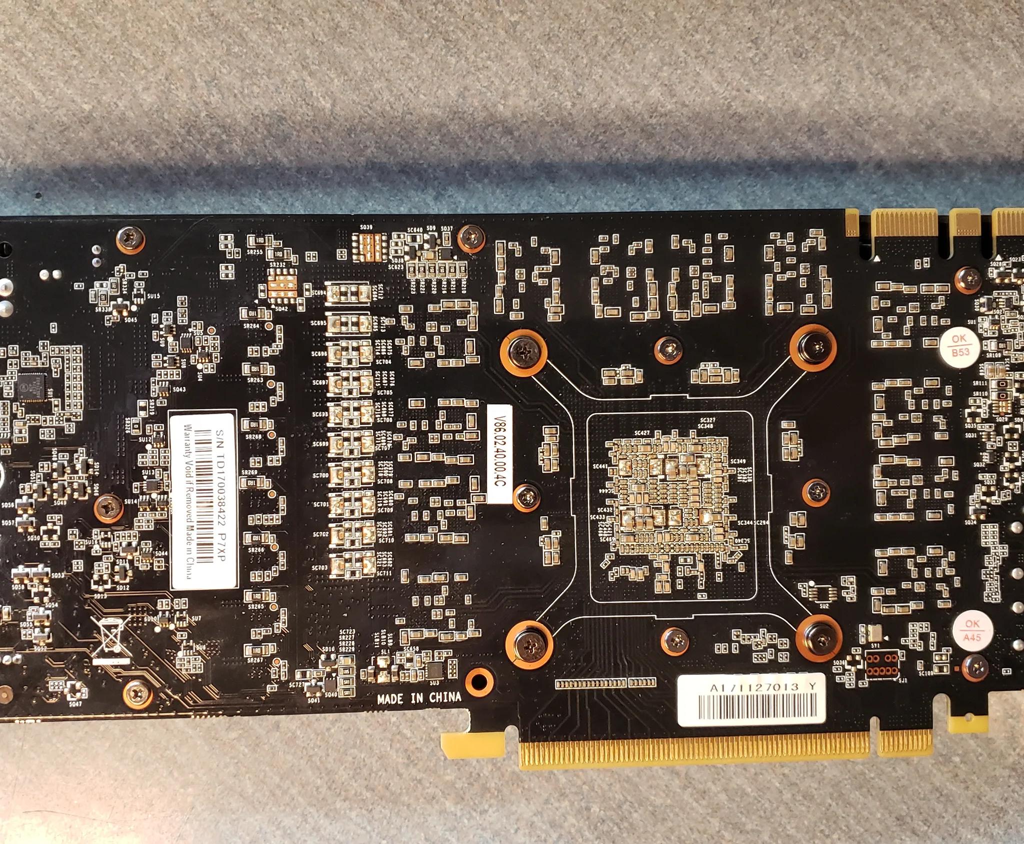 PNY GTX 1080 Ti 11gb graphics card