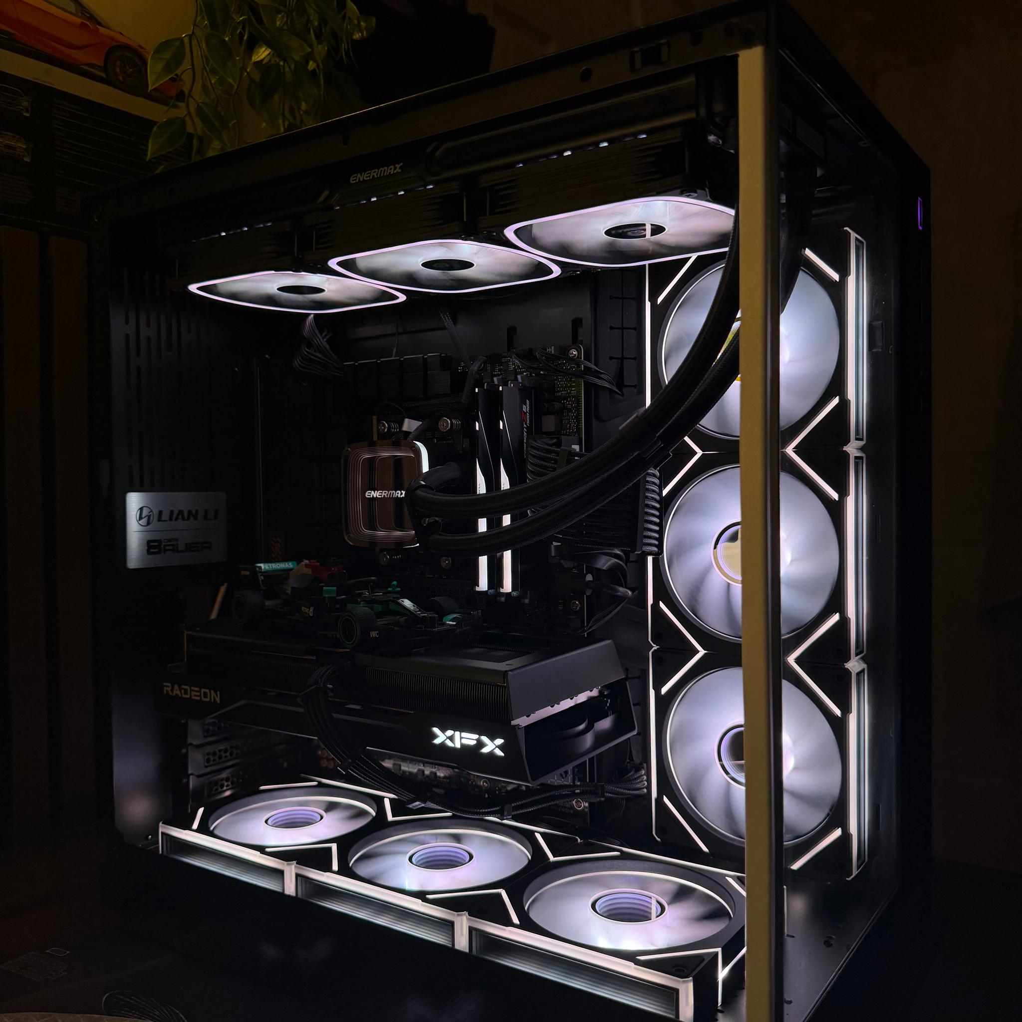 Radeon RX 9060 XT 16GB Custom Gaming PC - Ryzen 7 7700X, 32GB RAM, 1TB NVMe SSD