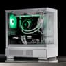 White Gaming PC – RTX 3070, Ryzen 7 3700X, 32GB, 1TB SSD - RGB, WiFi, BlueTooth