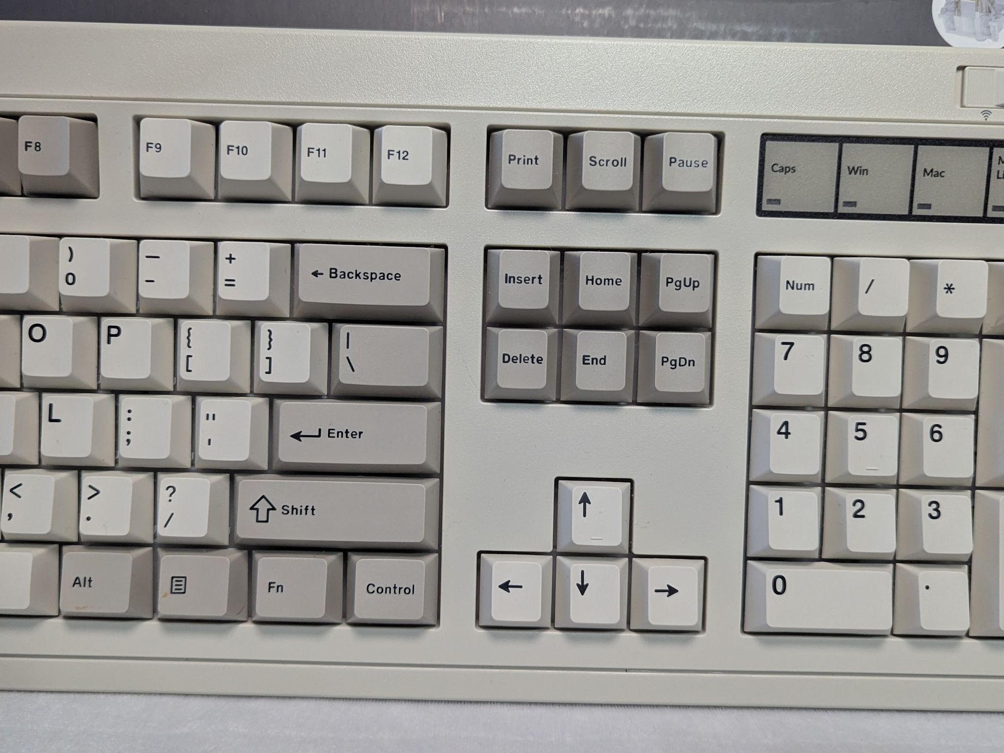 Keychron R6-M4 Retro Mechanical Keyboard - Banana Tactile Switches