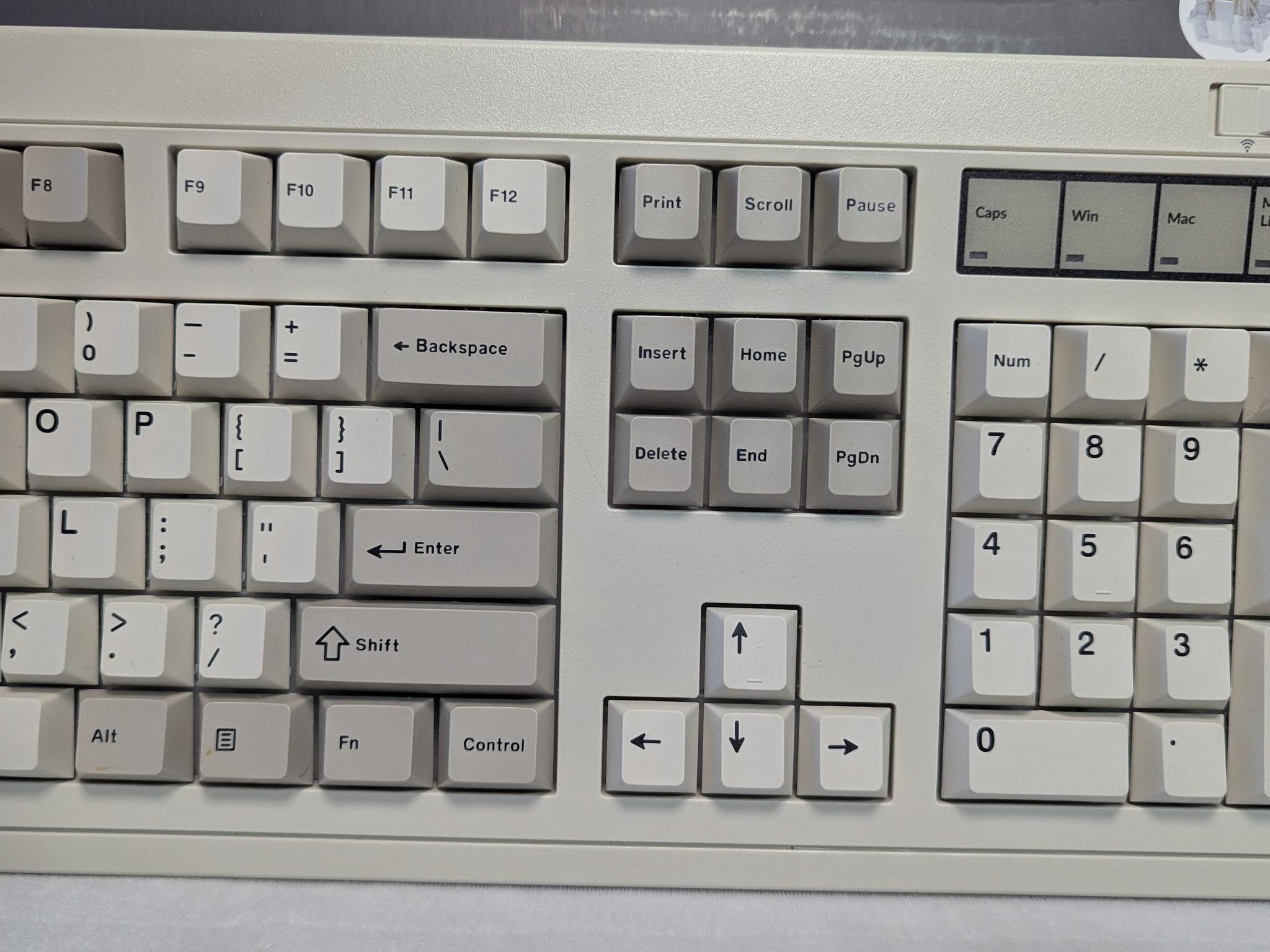 Keychron R6-M4 Retro Mechanical Keyboard - Banana Tactile Switches