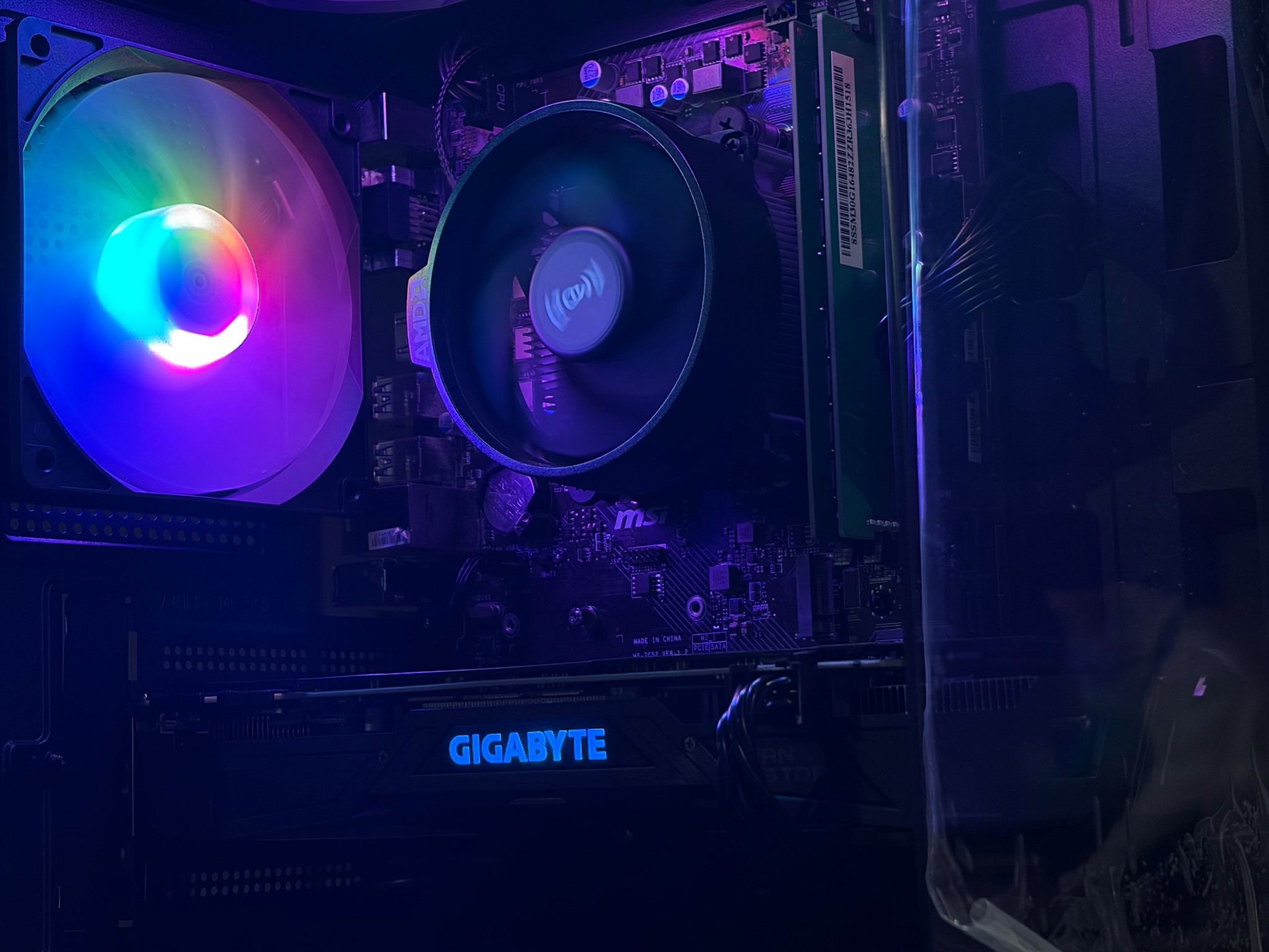 Black Gaming PC | GTX 1070 8GB | RYZEN 7 2700X | 16GB RAM | 500GB SATA SSD