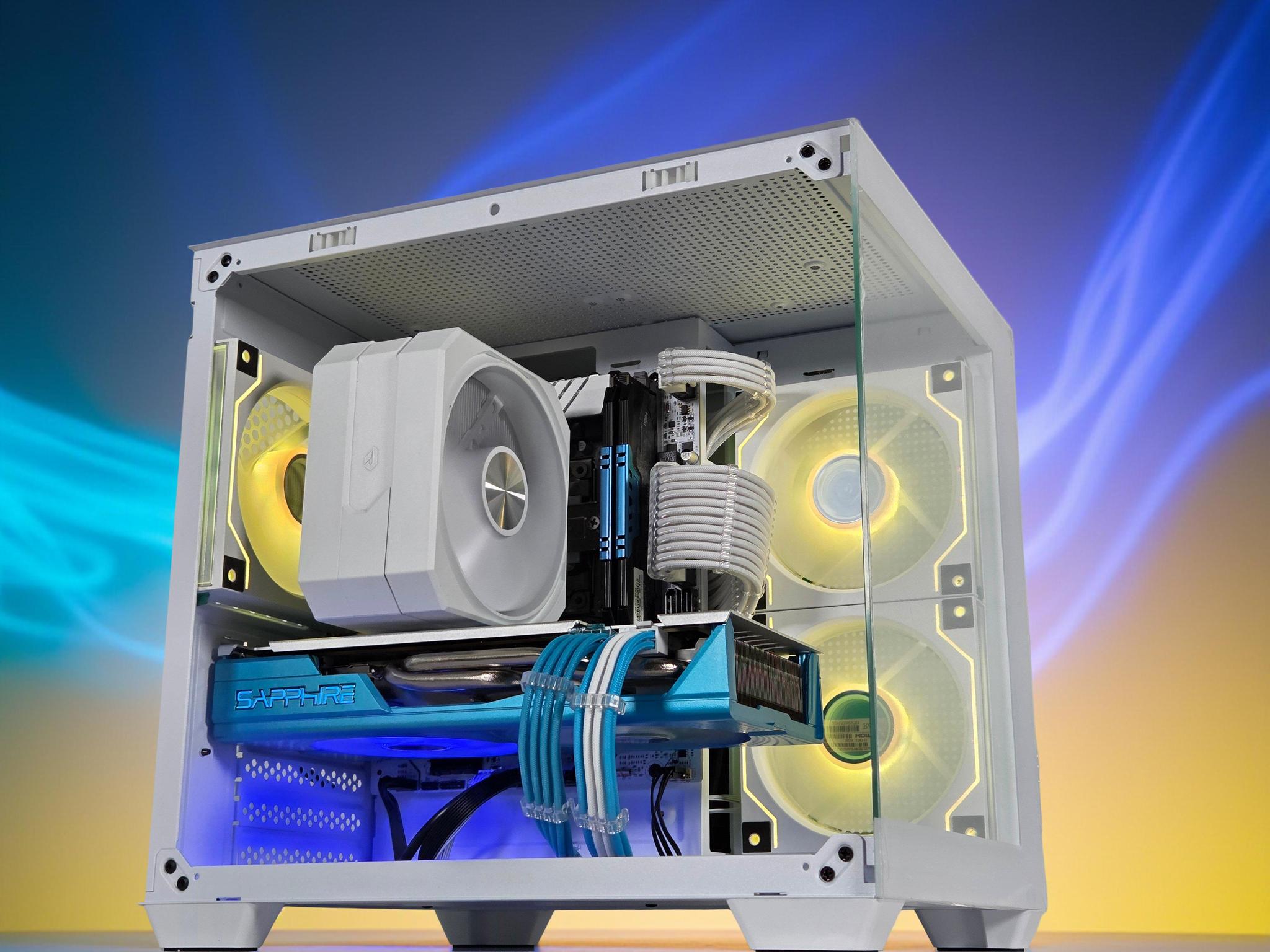 🤖⚪️🔵 R2-D2❄️Gaming PC❄️AMD RX 580 8GB❄️Intel Xeon E5-2660 V3 10-core  ❄️16GB DDR4❄️512GB NVME SSD