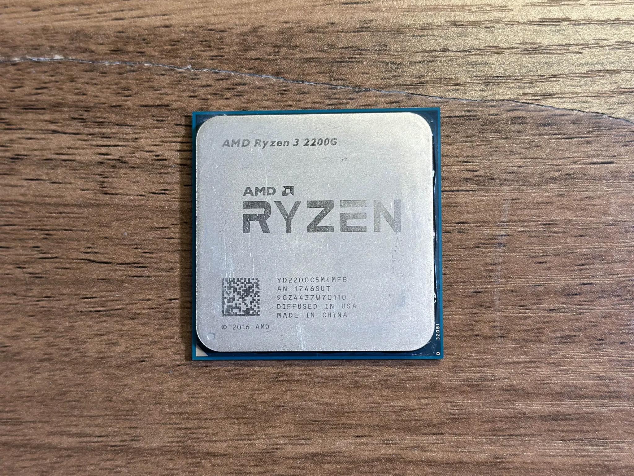 AMD Ryzen 3 2200G Processor CPU