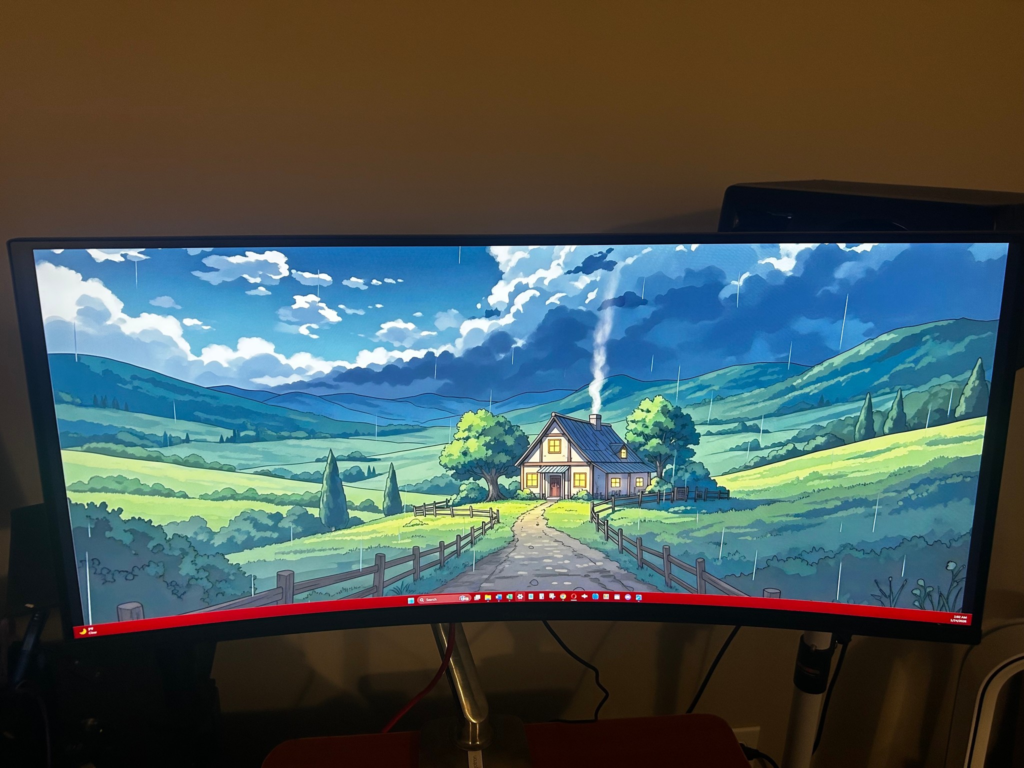 New AOpen  34" 2K WQHD (3440 x 1440) 180Hz Curved Gaming Monitor (34HC5CU)