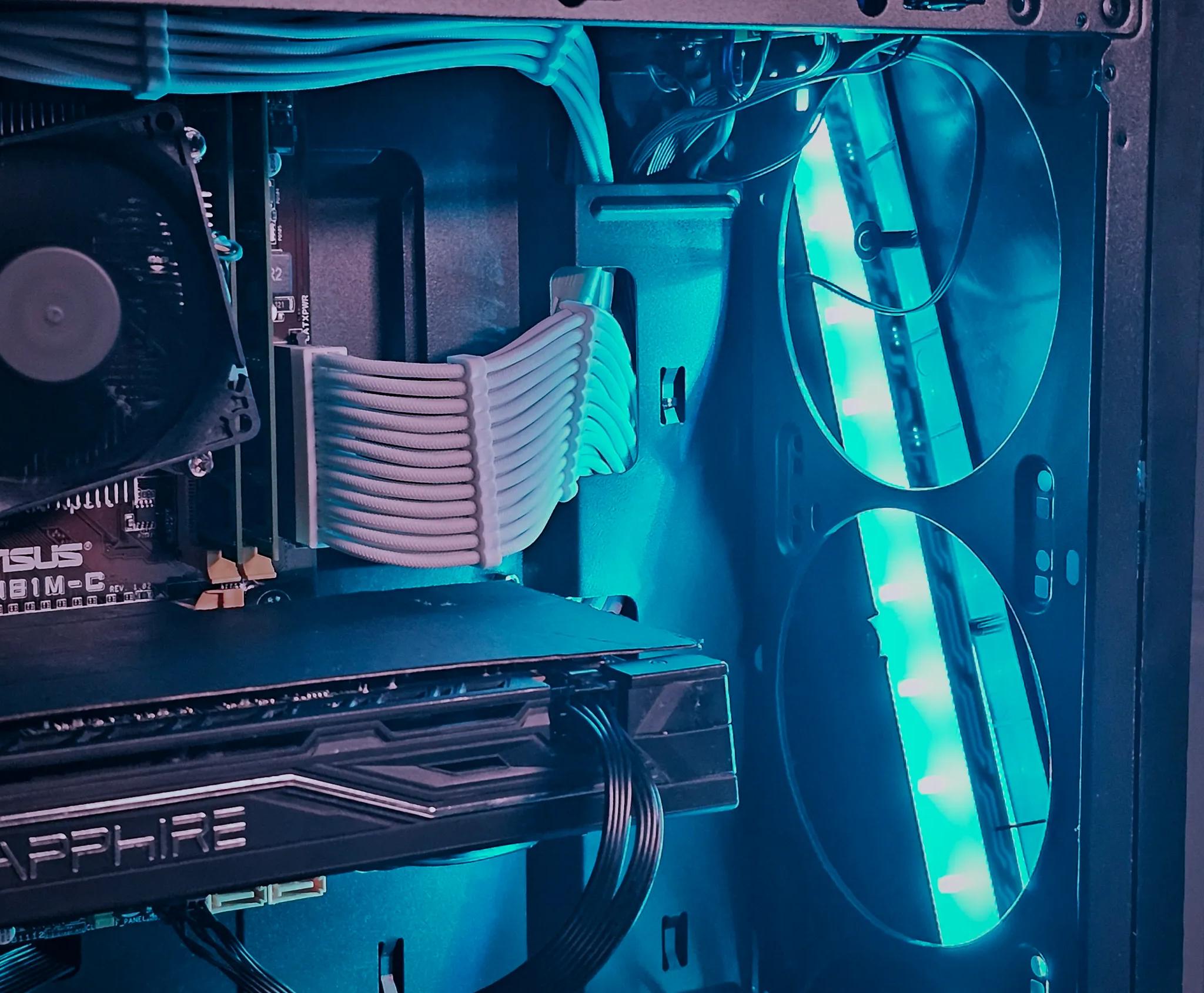 I7 4770/ RX 470 8G Gaming PC Computer
