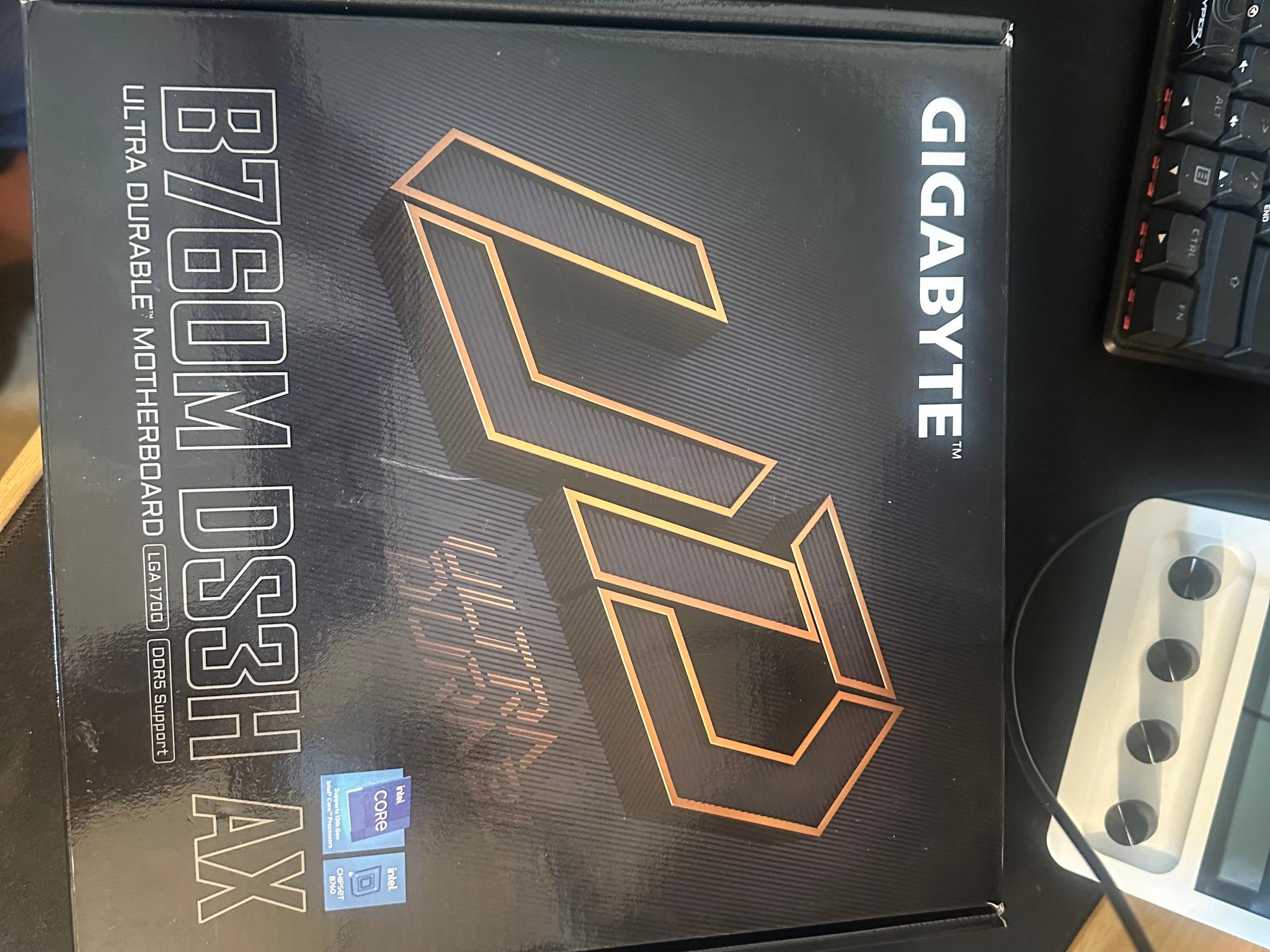 B760m DS3H AX Micro ATX DDR5