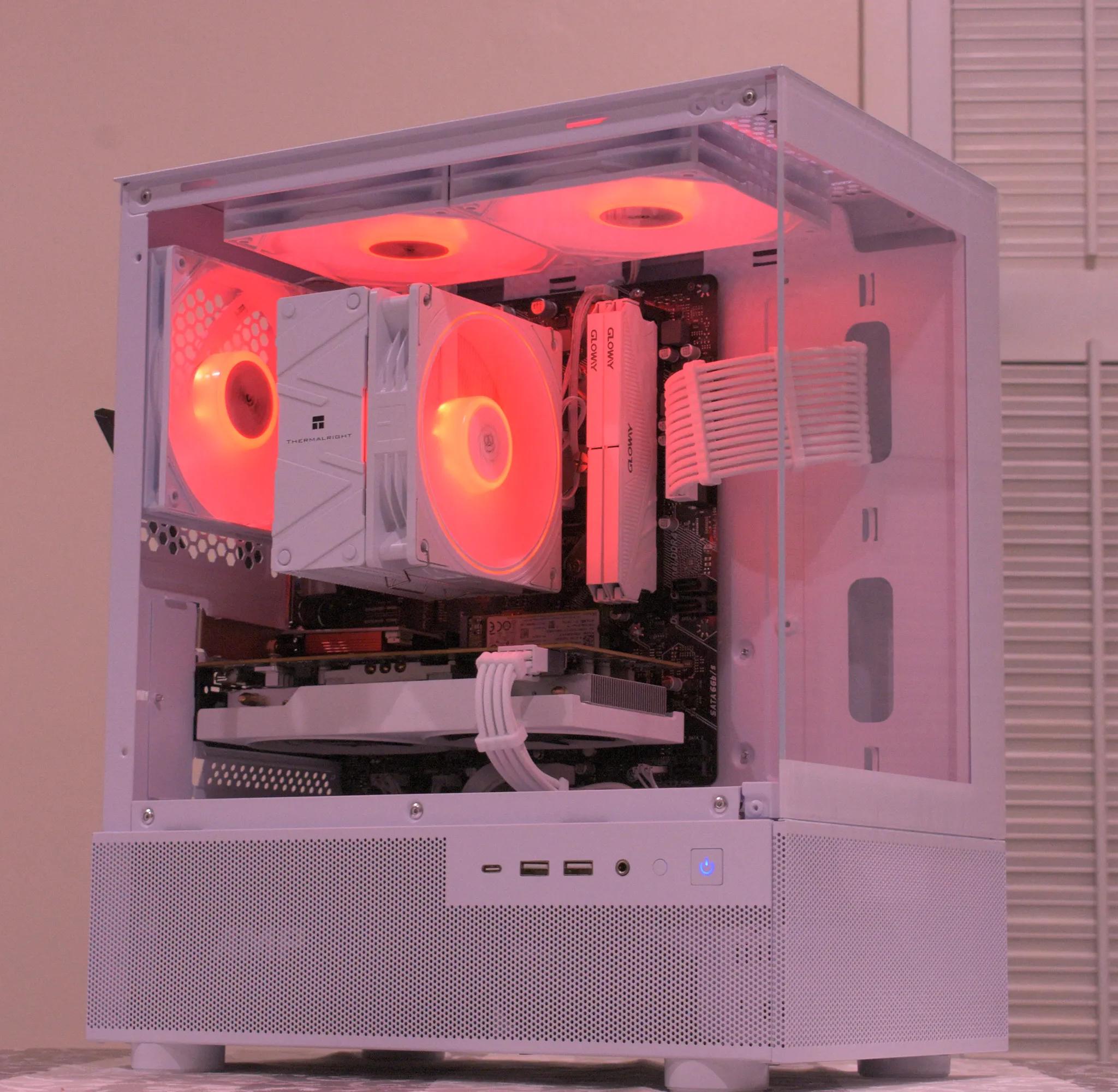 1080p Beast | Ryzen 5 3600 | RX 6600 8GB | 32GB DDR4 | 1TB nVME SSD | 1080p White RGB Gaming PC