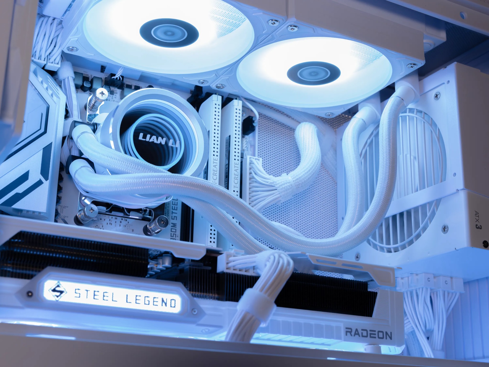 ✴ White Blade ✴ RX 9070XT / AMD R5 9600X / 1TB NVME / 32GB DDR5 RAM / 240 AIO / Windows 11 Pro