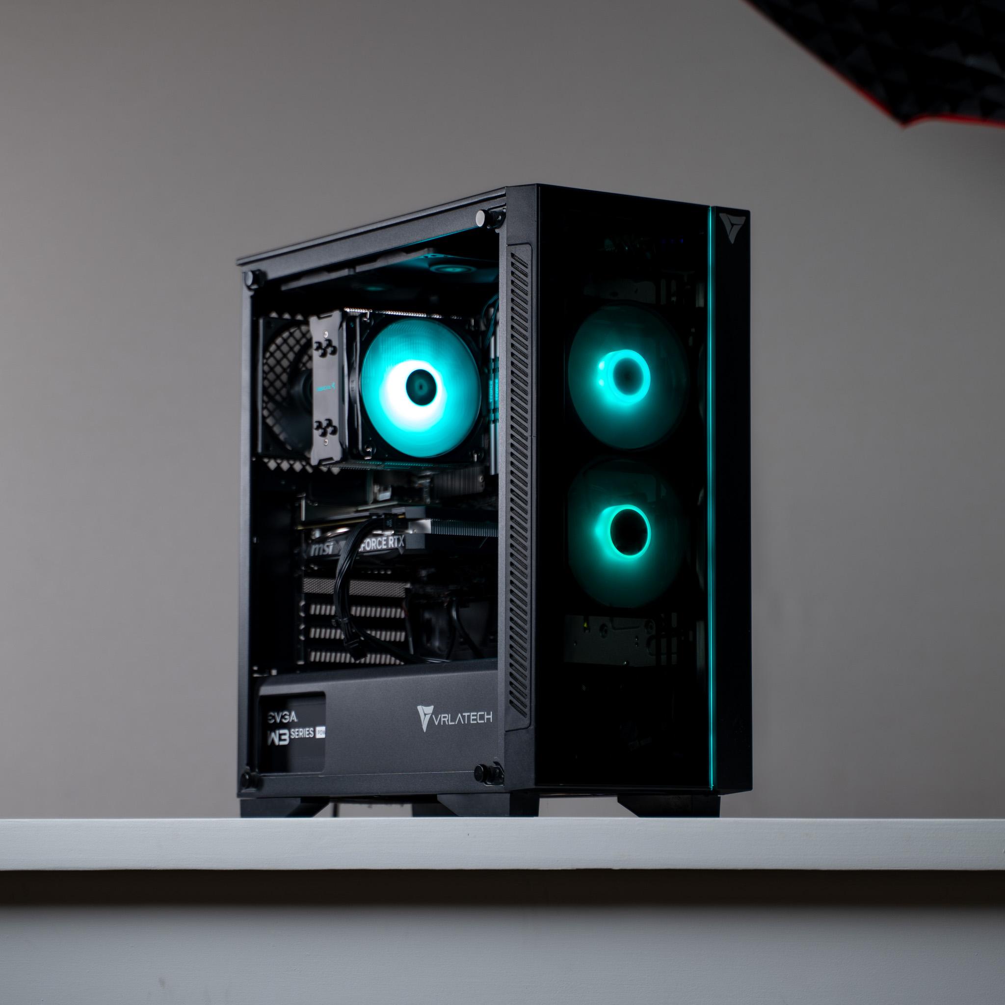 “RLAform” RTX 4060 Ryzen 5 5600X 3TB 16GB Windows 11 Workstation Gaming PC