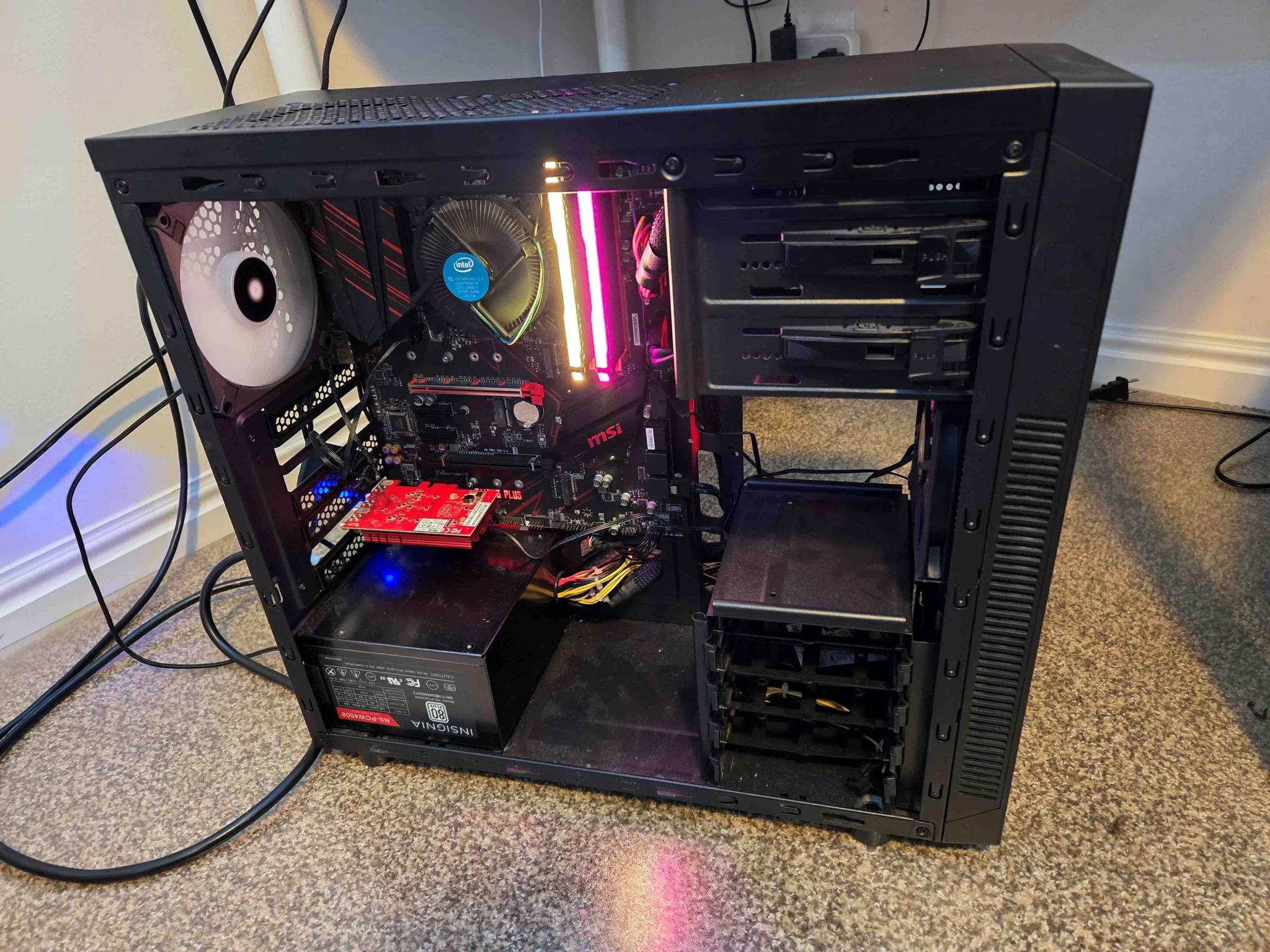 Black, Red, and RGB: i7, 16Gb RGB RAM, 1Tb SSD, Wi-Fi