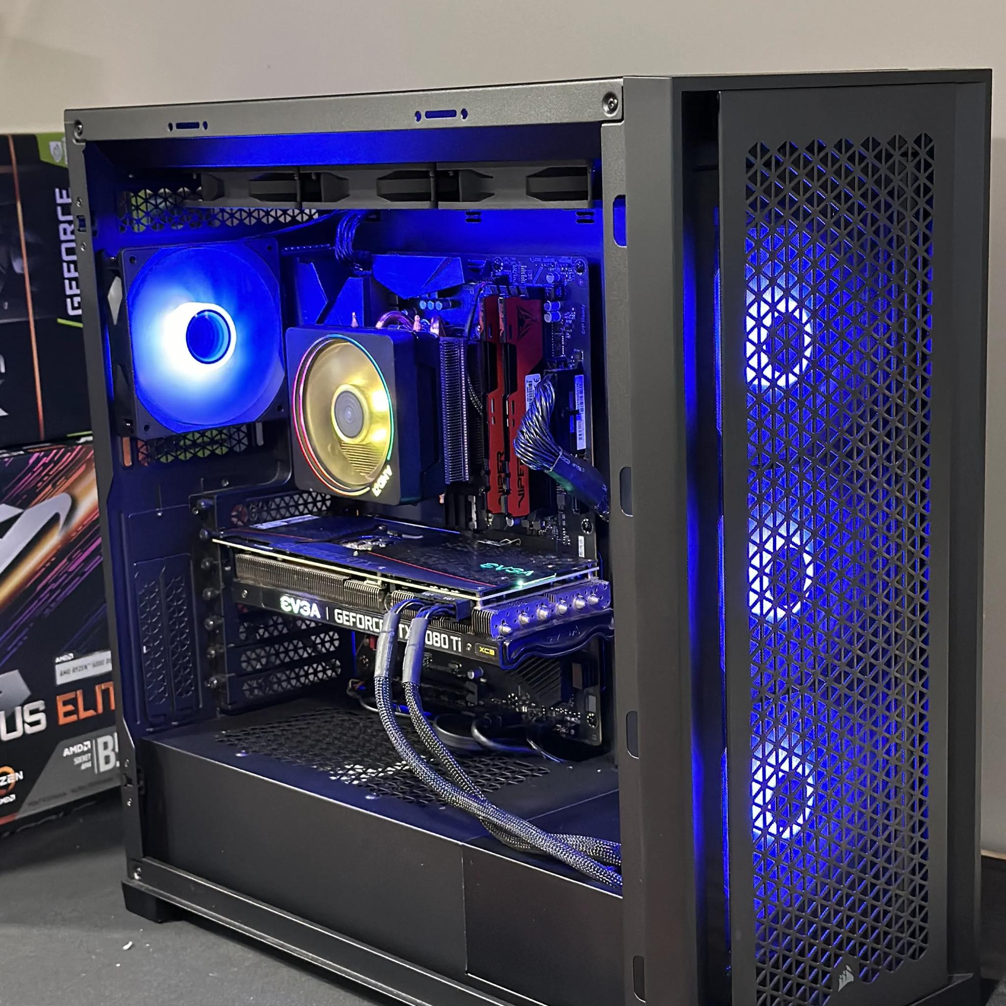 RTX 3080 Ti - Gaming PC - 2 Tb M.2 - 64 Gb Ram - Ryzen 5 CPU