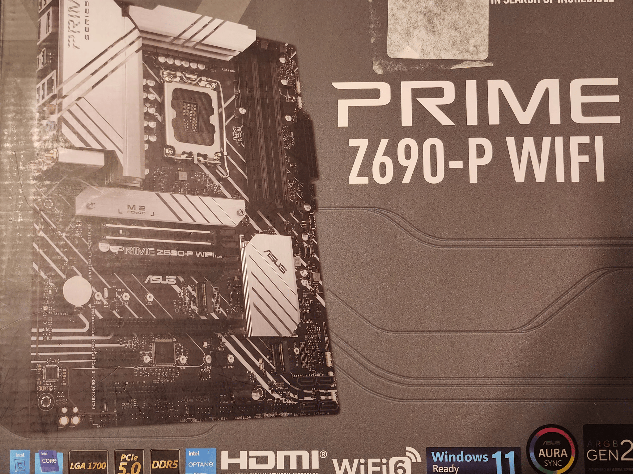 Open 📦! Asus PRIME Z690-P WIFI | DDR5