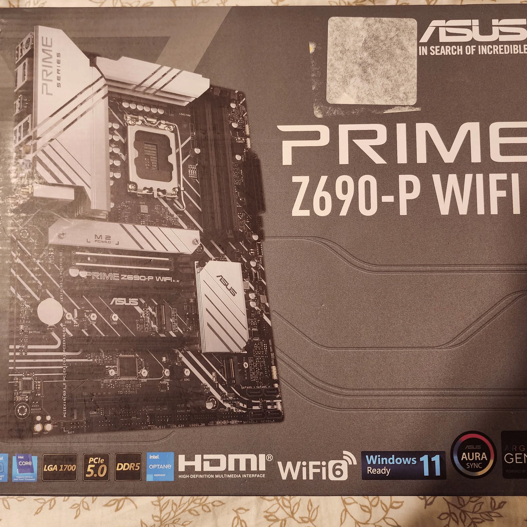 Open 📦! Asus PRIME Z690-P WIFI | DDR5