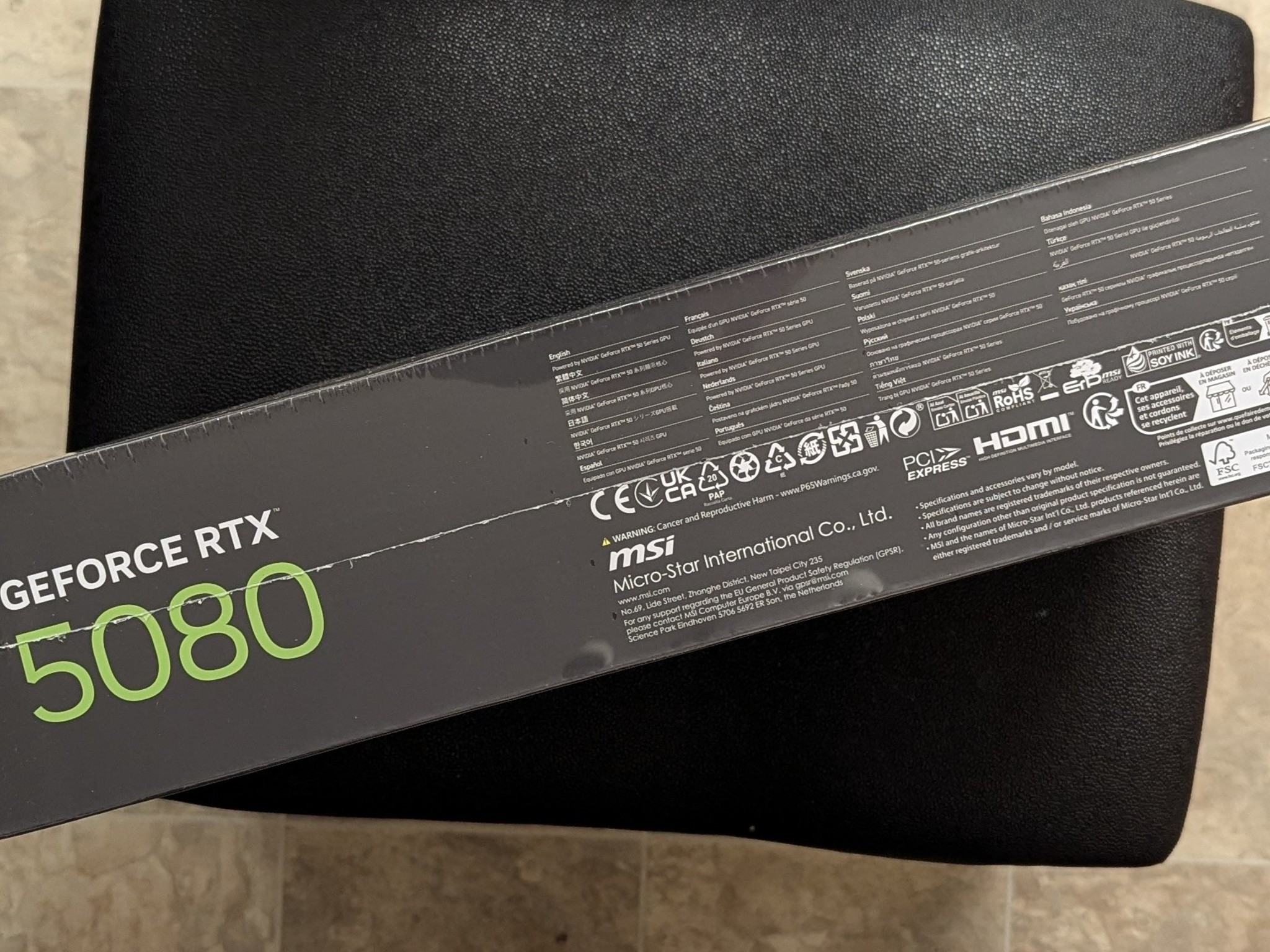 MSI Gaming Trio OC Nvidia 5080 Like New All Original Parts and Packaging