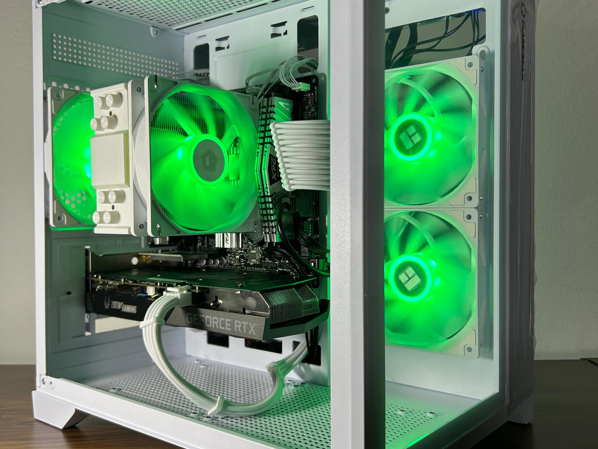 Beast White Gaming PC (RTX 3060, i7)