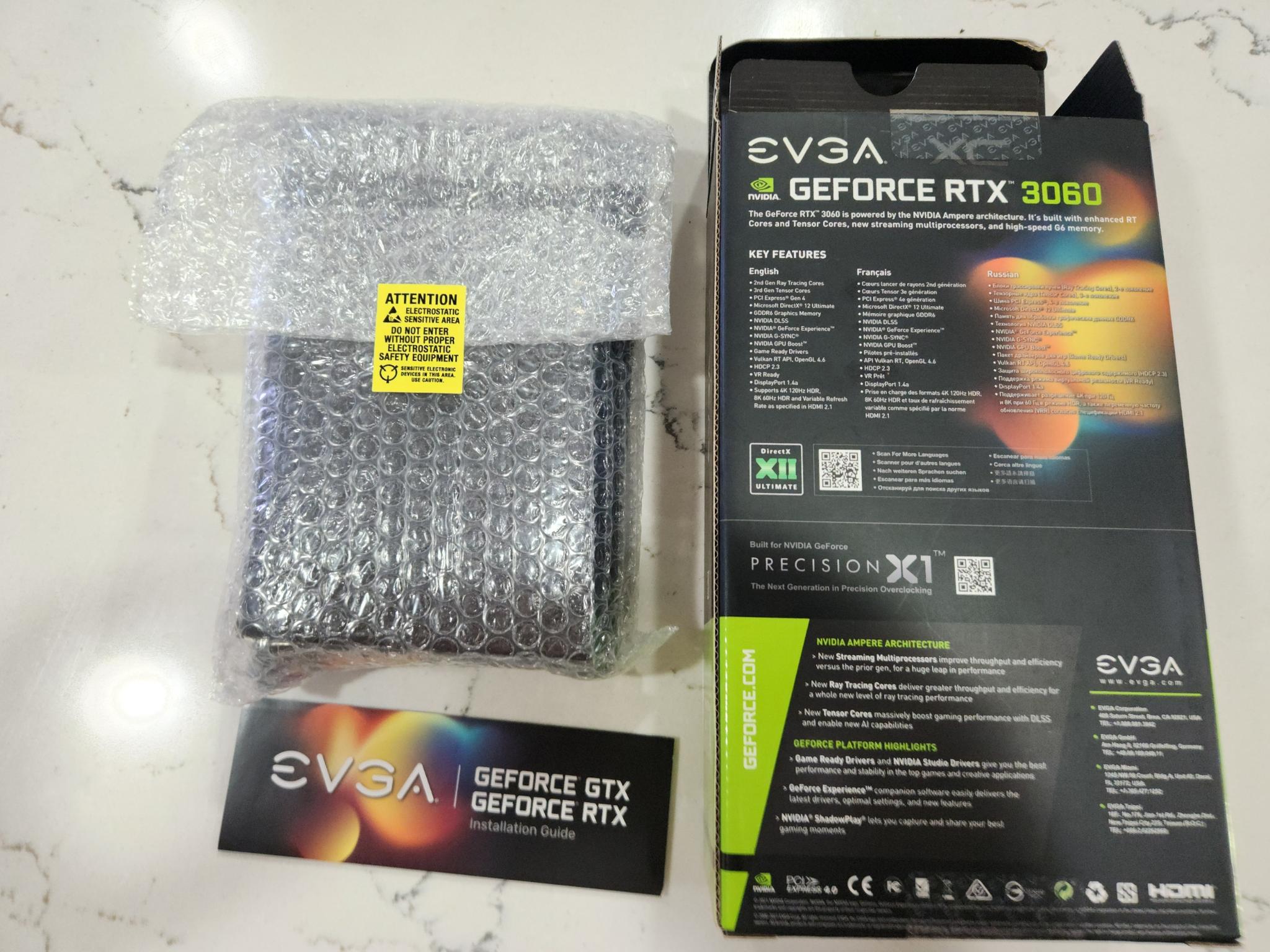 EVGA XC GAMING GeForce RTX 3060 12GB