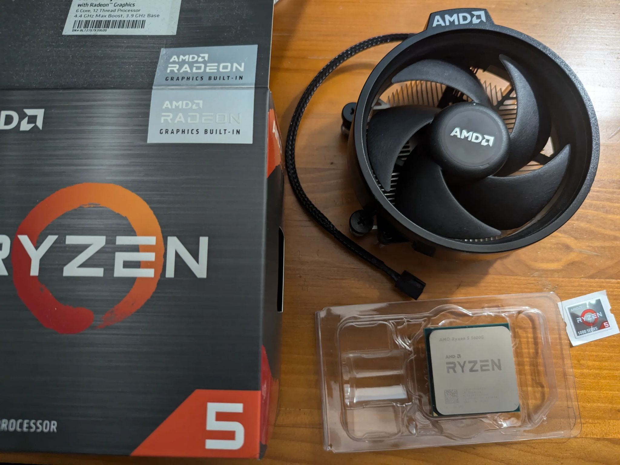 AMD Ryzen 5 5600g and olyo 16gb cl 18 3600mhz