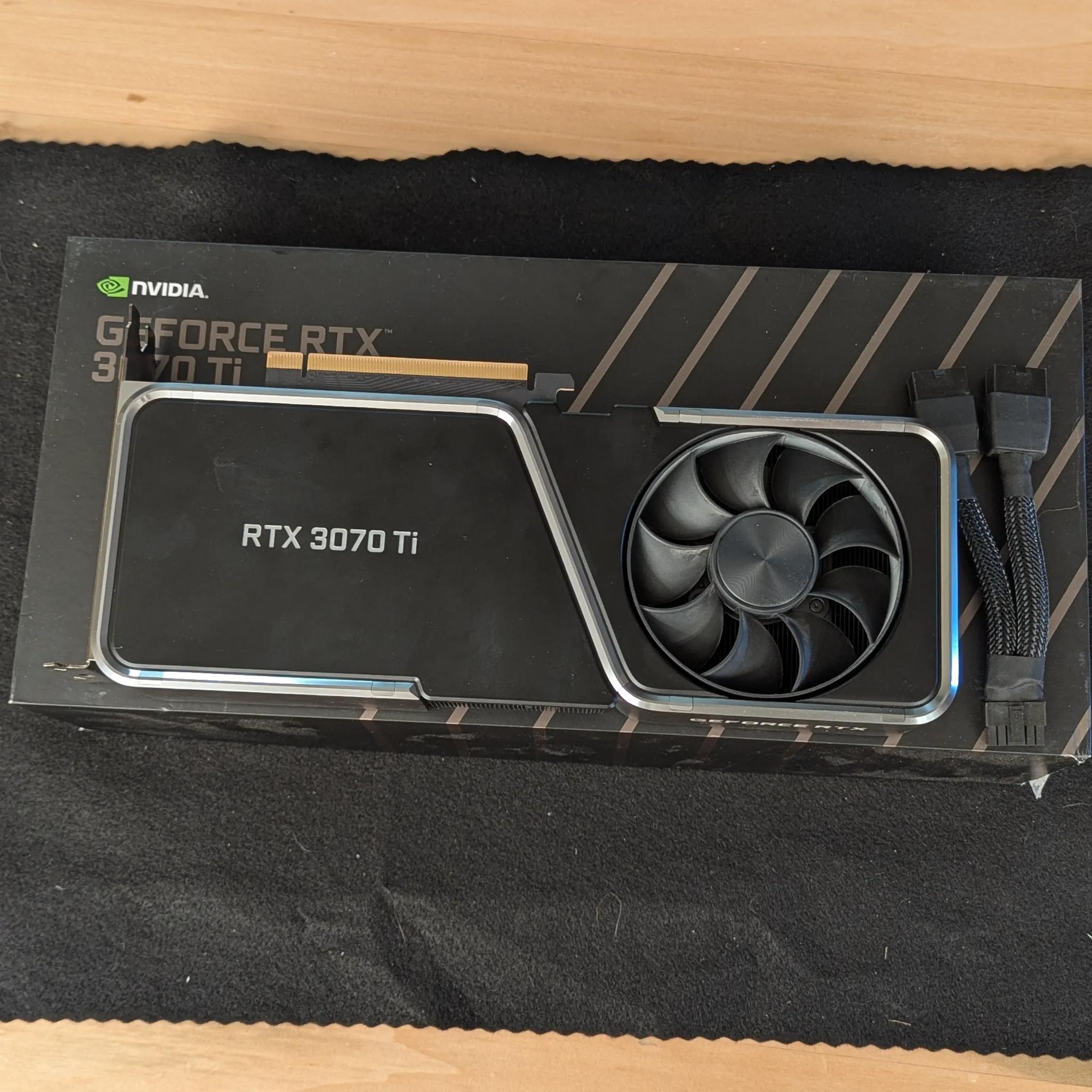 💎 NVIDIA RTX 3070 Ti Founders Edition – Premium 1440p/4K Performance 🚀