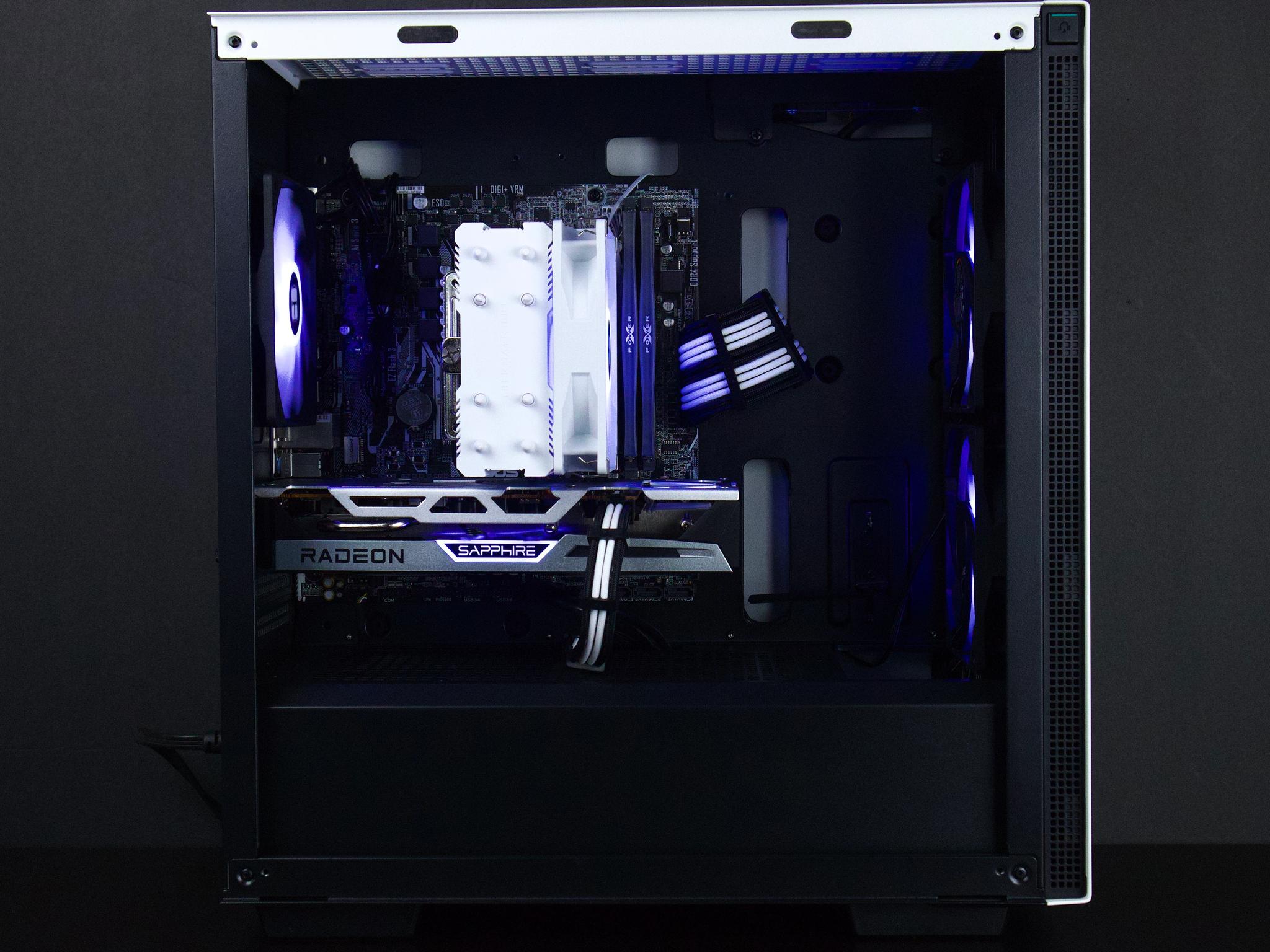 🖤💜🤍 Gaming PC | RX 6600XT ⚫ Ryzen 5 3600 🟣 16GB RAM ⚪ 1TB NVMe
