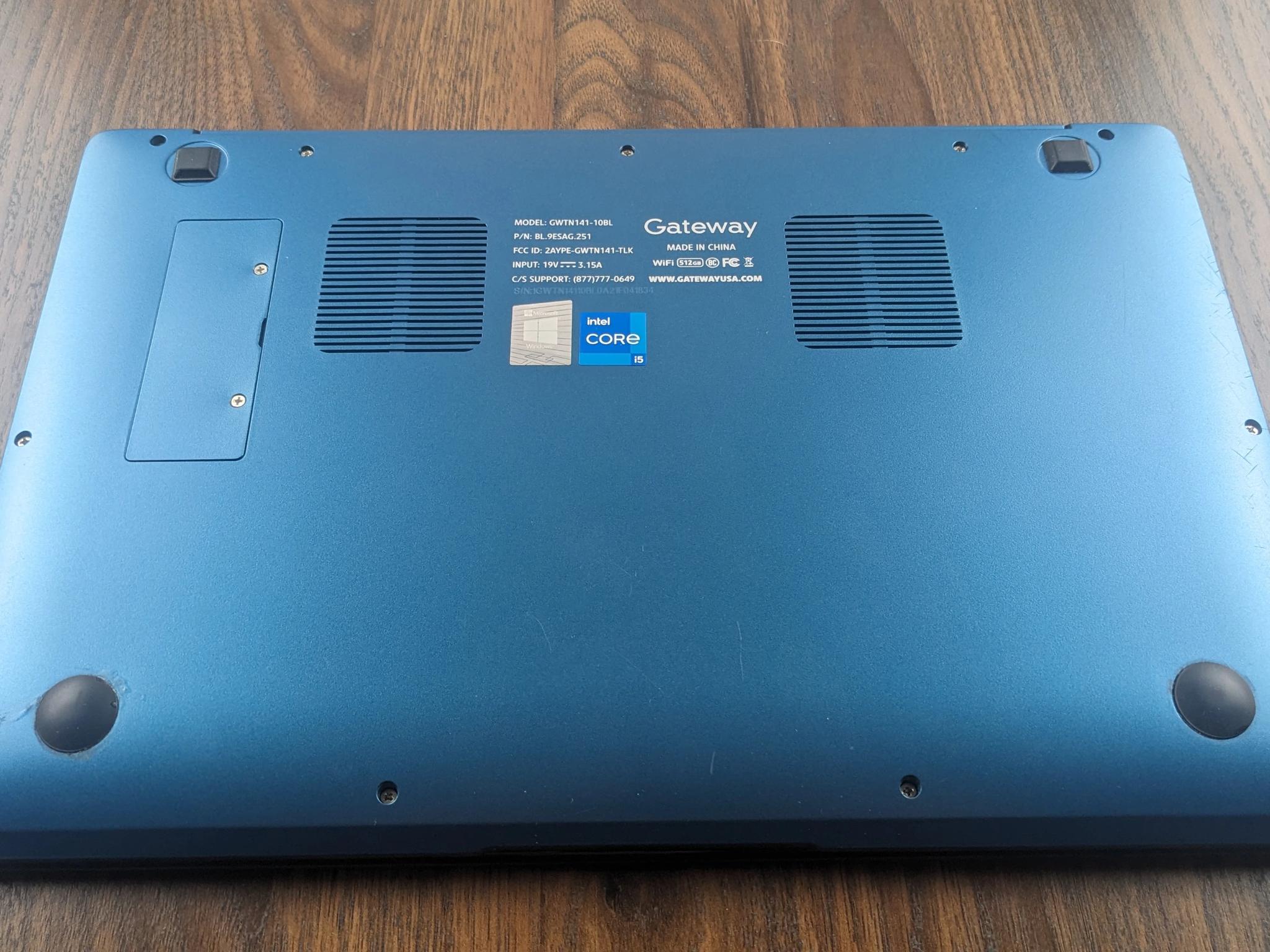 14" Gateway, Glass, Metal Top,  i5-1135g7, Xe Graphics, 16GB DDR4, 512GB SSD