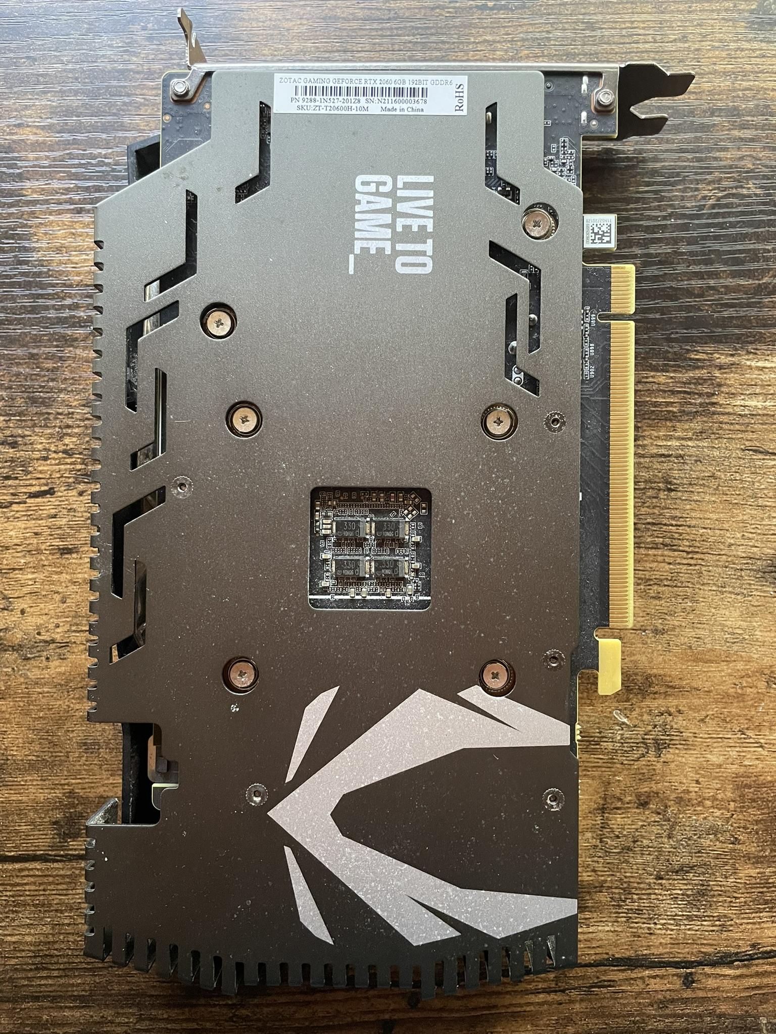 ZOTAC NVIDIA GeForce RTX 2060 6GB