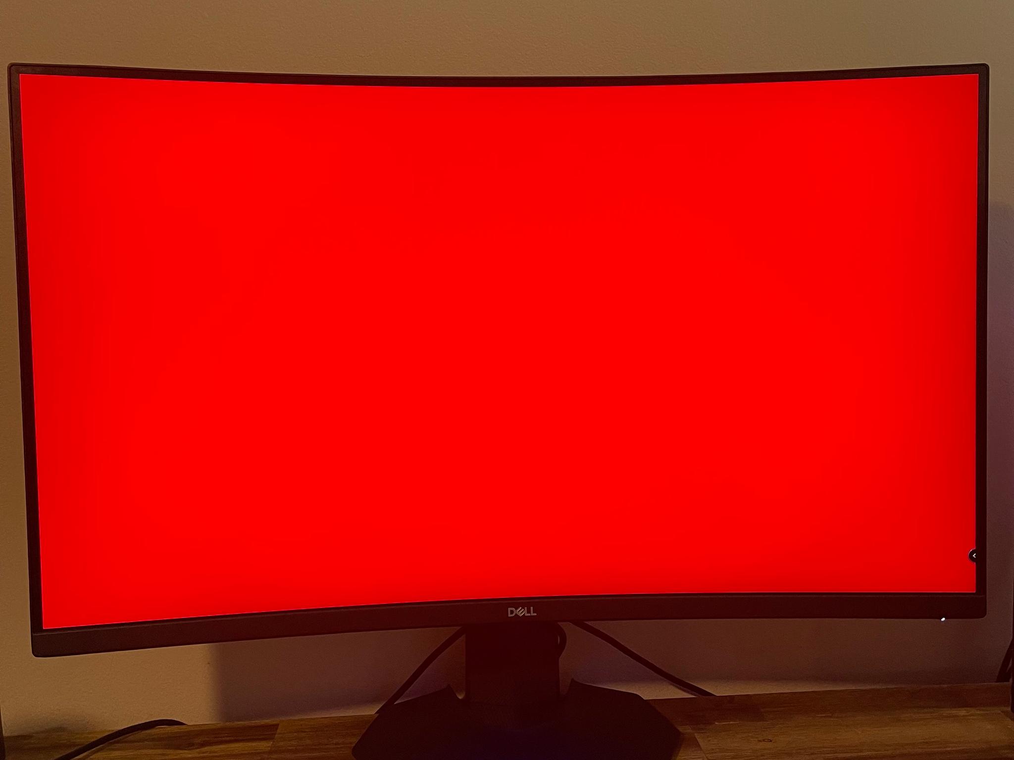 Dell S3222DGM 32" LED Curved QHD 2k 165Hz FreeSync Gaming Monitor