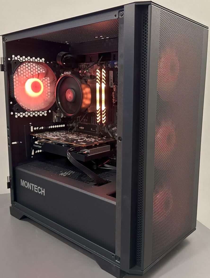 Ryzen 5 3600 + RX 6600,   1TB NVMe M.2, 16GB of DDR4 RAM