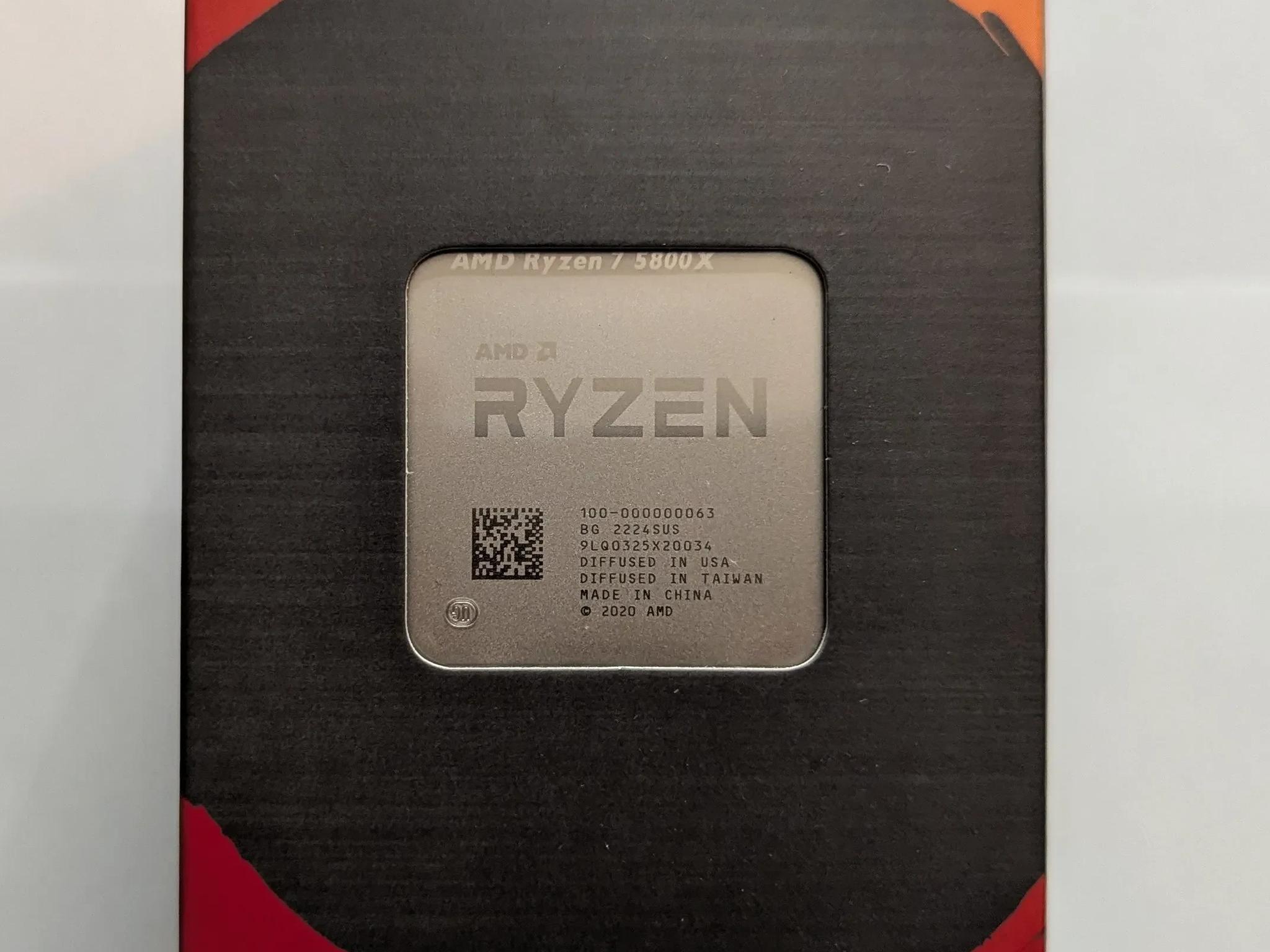 AMD Ryzen 7 5800X AM4 8-Core Processor BNIB + G.SKILL TridentZ RGB 64GB (2 x 32GB) DDR4 3600Mhz