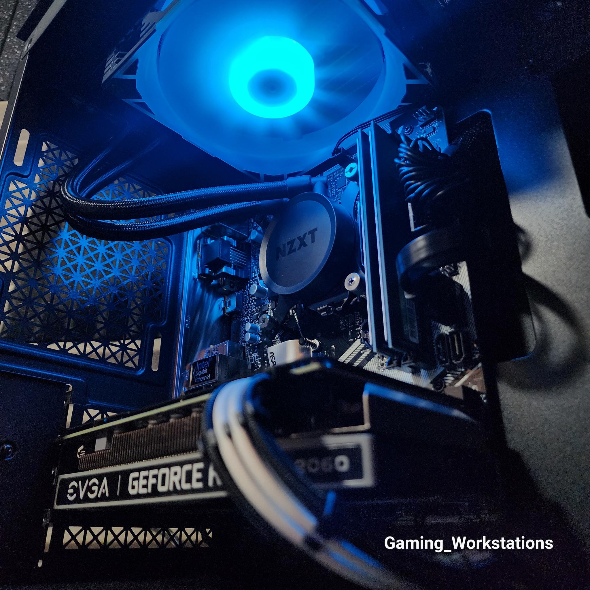 🖤💙🖤 Intel Core i5 8500 // EVGA GeForce RTX 2060 6GB // Silicon Power 16GB 3200MHz