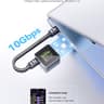 DockCase Pocket M.2 2230 NVMe Enclosure 3s PLP USB 3.2 Gen 2 Type-C (10 Gbps) W/ KIOXIA 256GB SSD