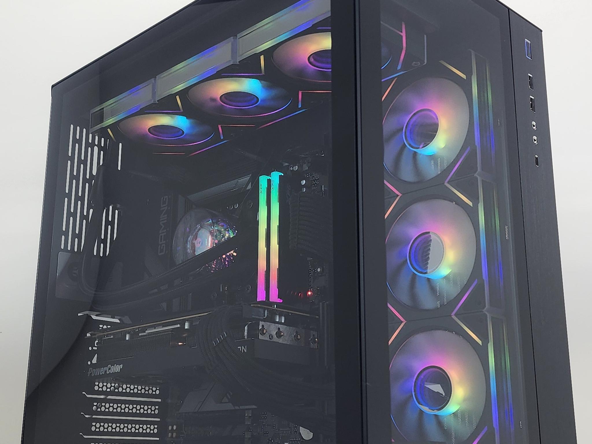 Gaming PC Ryzen 7 9700X 32GB RAM 1TB SSD RX 7800 XT 16GB Windows 11 Computer
