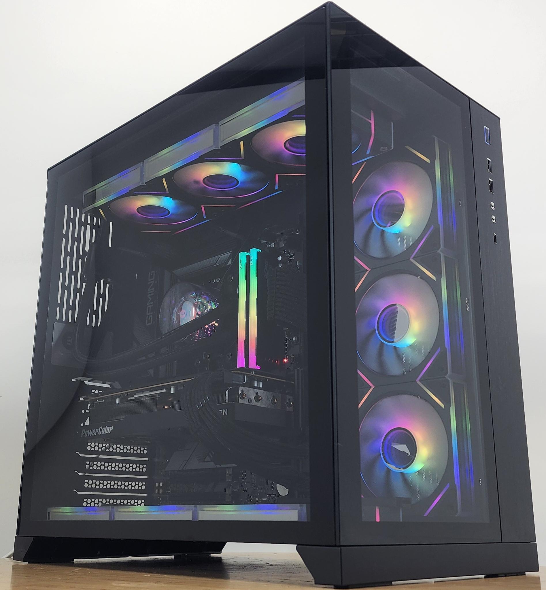 Gaming PC Ryzen 7 9700X 32GB RAM 1TB SSD RX 7800 XT 16GB Windows 11 Computer