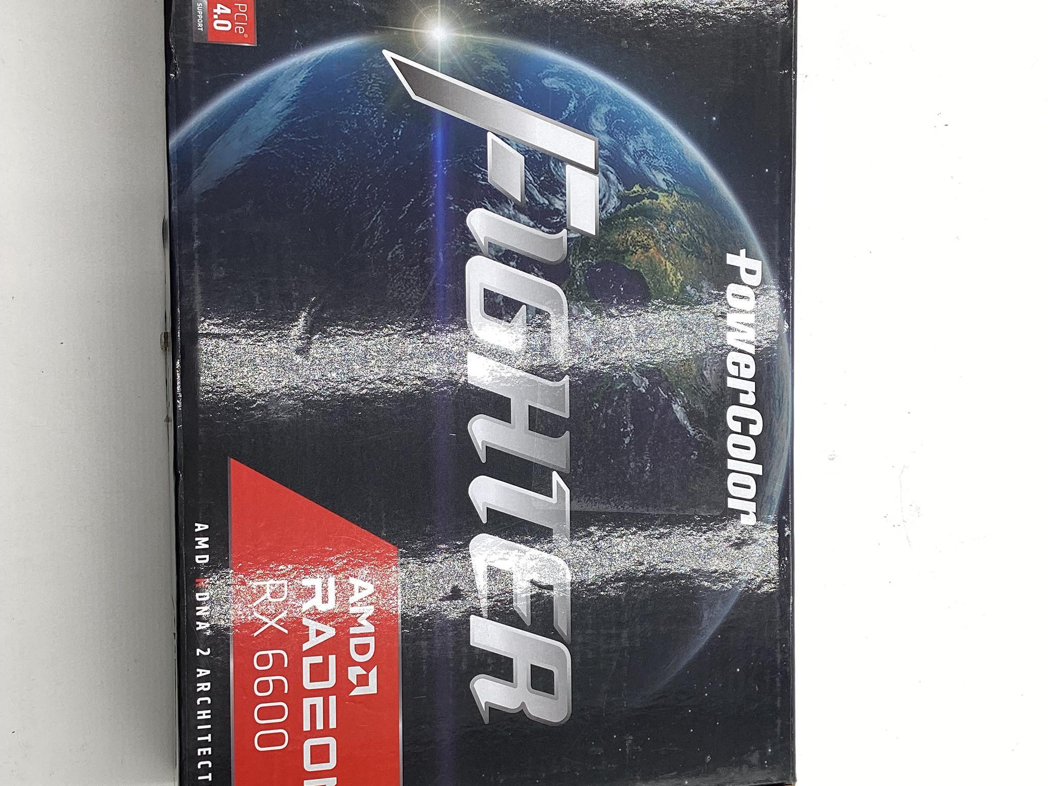 PowerColor Fighter AMD Radeon RX 6600 Graphics Card with 8GB GDDR6 Memory
